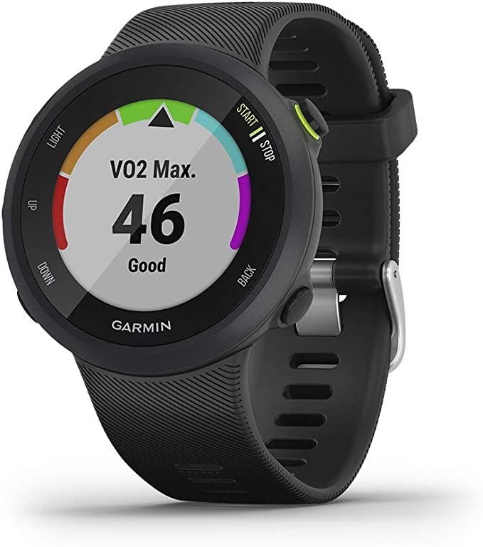 Garmin Forerunner 45, 42mm Easy-to-use GPS Running Watch with Coach Free Training Plan Support, B... | Amazon (US)