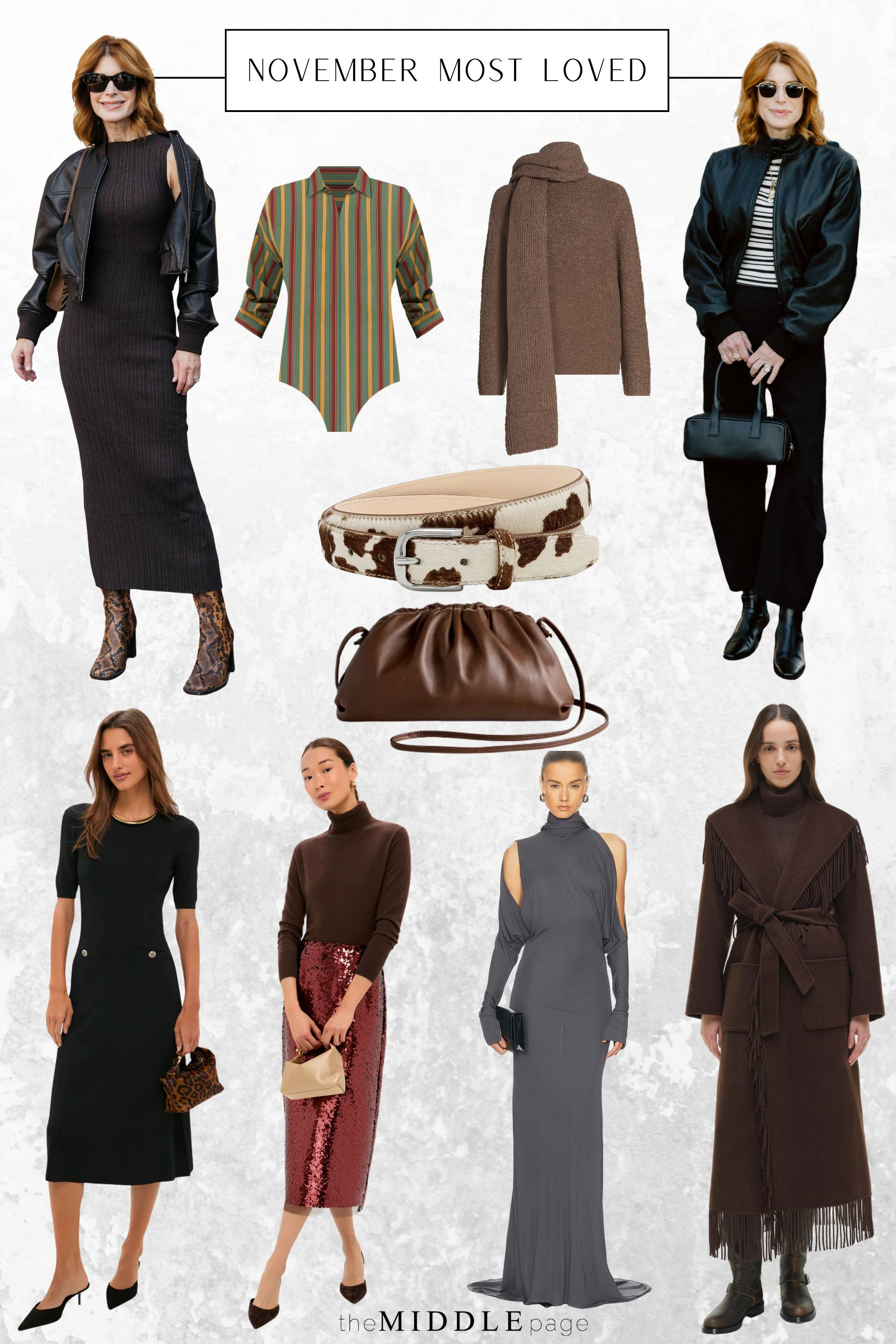 November’s Most Loved is here, and you all picked some truly beautiful pieces this month. From chic sweater dresses and cozy knits to statement coats and holiday-ready skirts, these were the top sellers you couldn’t get enough of. Every item is versatile, elevated, and perfect for winter outfits, holiday events, and everyday style over 40. Shop all of November’s favorites below — these are the pieces I’ll be wearing well into the new year. #LTKMostLoved #LTKFallFashion #FashionOver40 #WinterStyle #ChicOutfits #TheMiddlePage  

 

#LTKHoliday #LTKOver40 #LTKFindsUnder100