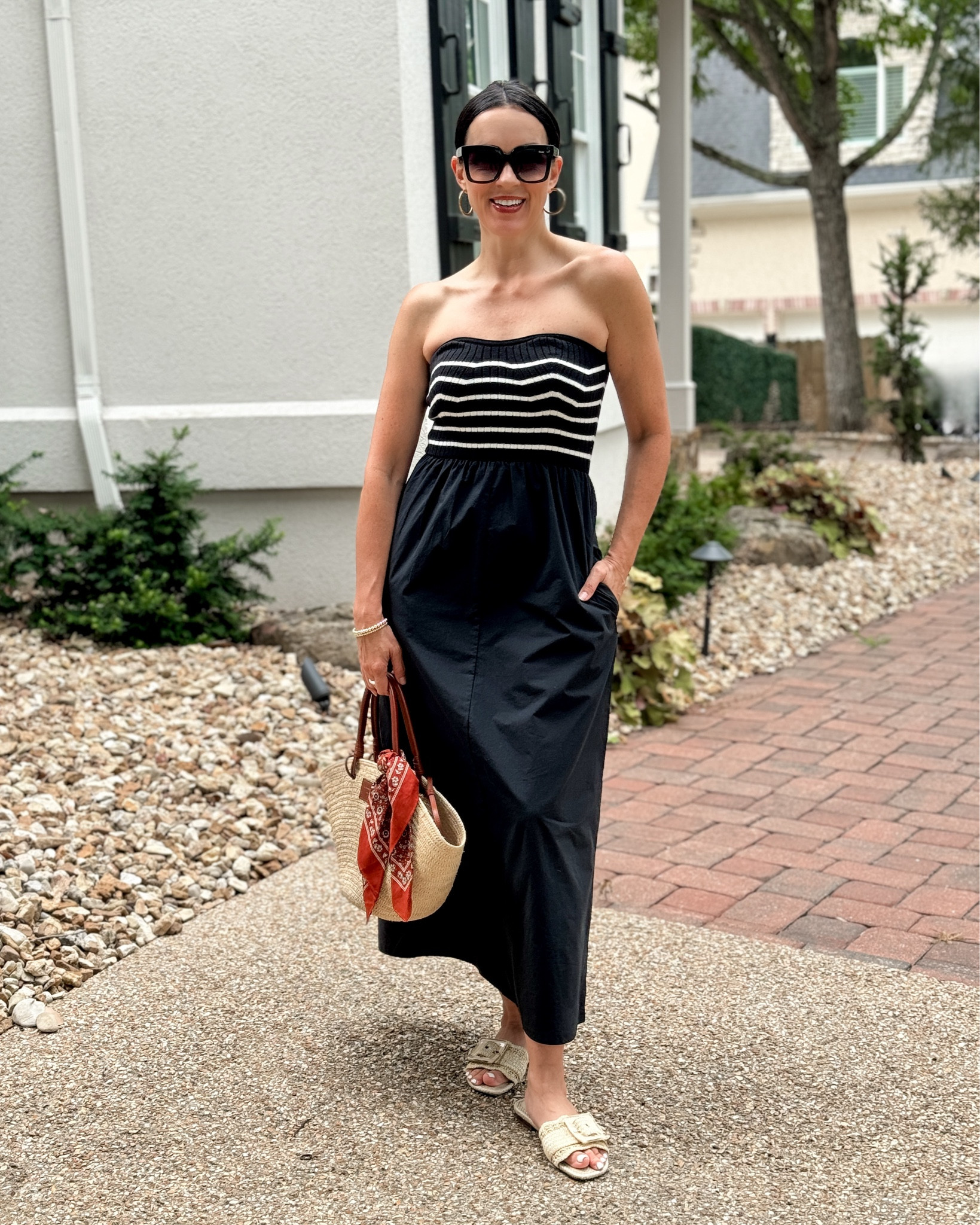 Summer dress season is here!

Sizing:
Maxi dress-Target, wearing small

Summer outfit | vacation outfit | casual dress | straw tote | sandals 



#LTKOver40 #LTKStyleTip #LTKFindsUnder50