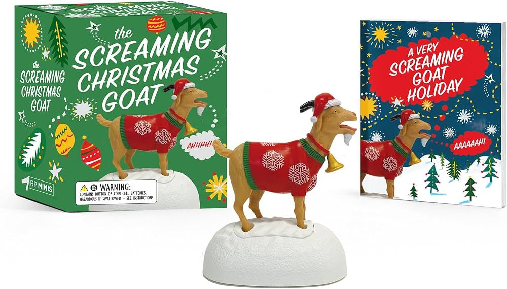 The Screaming Christmas Goat: Ahhhhh! (RP Minis) | Amazon (US)
