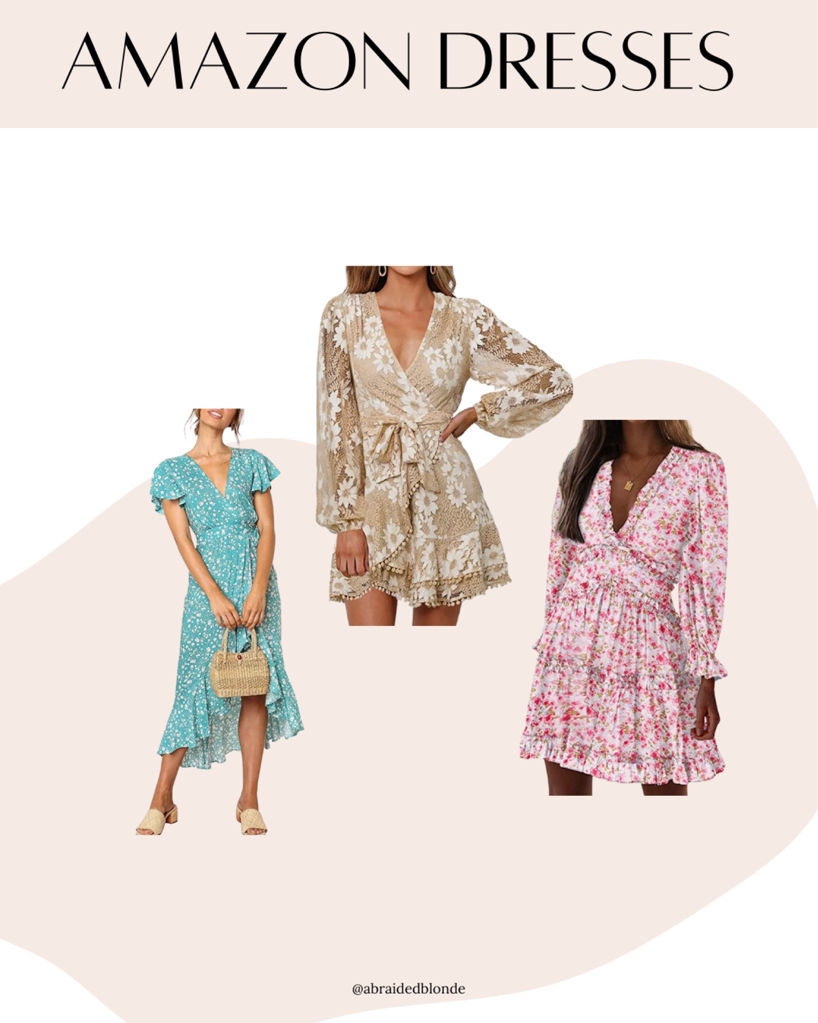 Spring dresses from Amazon!! 

#amazonfinds #amazonfashion #soringdresses #floraldresses #springstyle 

#LTKstyletip #LTKfit #LTKunder50