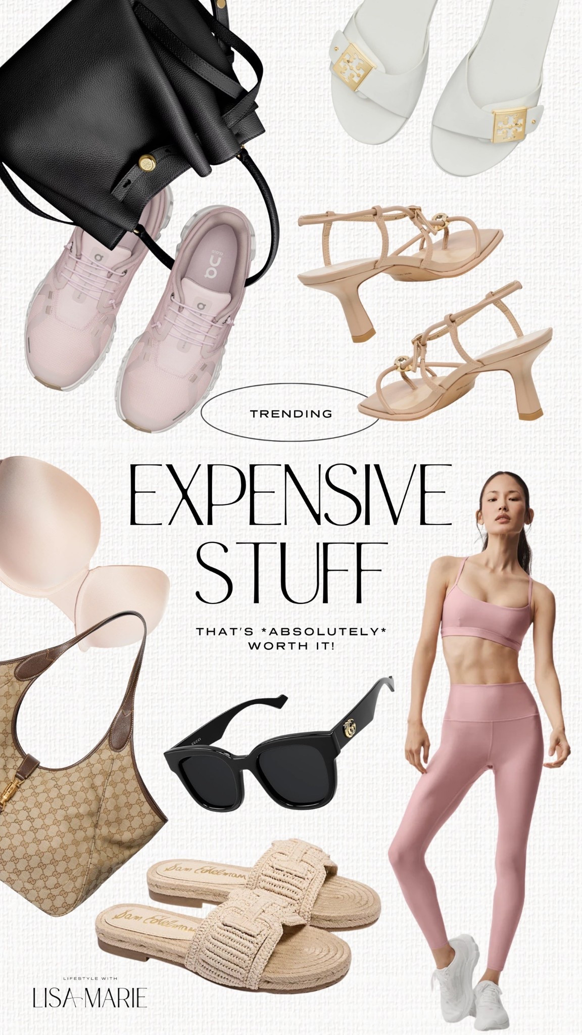 Expensive things that are absolutely worth it! Luxe activewear, athleisure, barre and yoga workout clothes. Luxury sneakers, slides and heels. Neutral shoes. Designer handbags, purses, totes, sunglasses and shades. Neutral accessories. 


#LTKActive #LTKSeasonal #LTKPetite