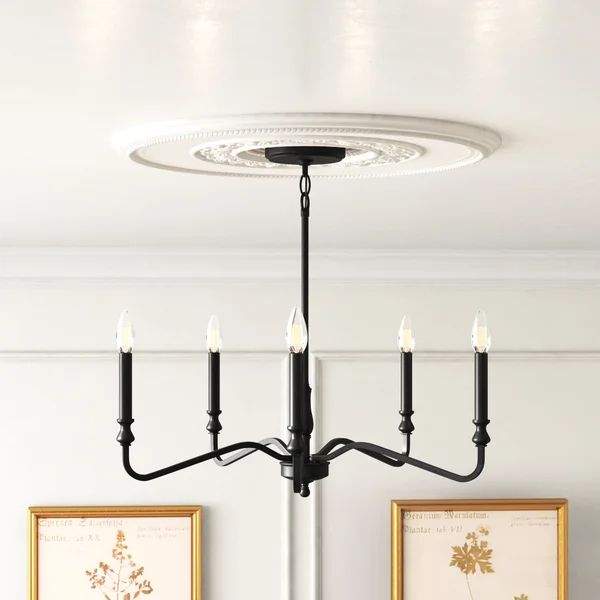 Montreuil 5 - Light Dimmable Classic / Traditional Chandelier | Wayfair North America