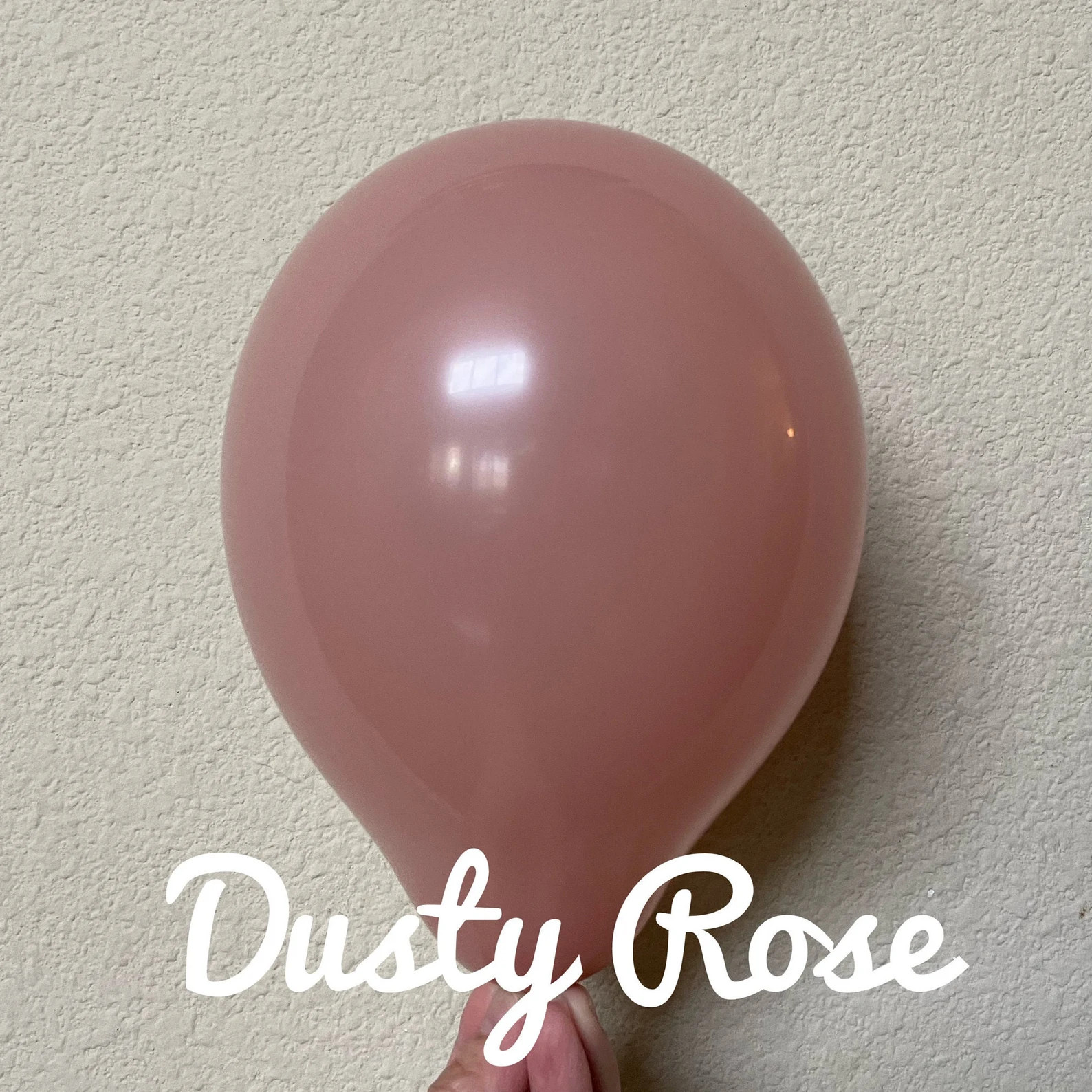 Misty Rose/Dusty Rose Latex Balloon 5", 11", Mauve Rose Balloons, Gemar Italy Dusty Rose Bridal S... | Etsy (US)