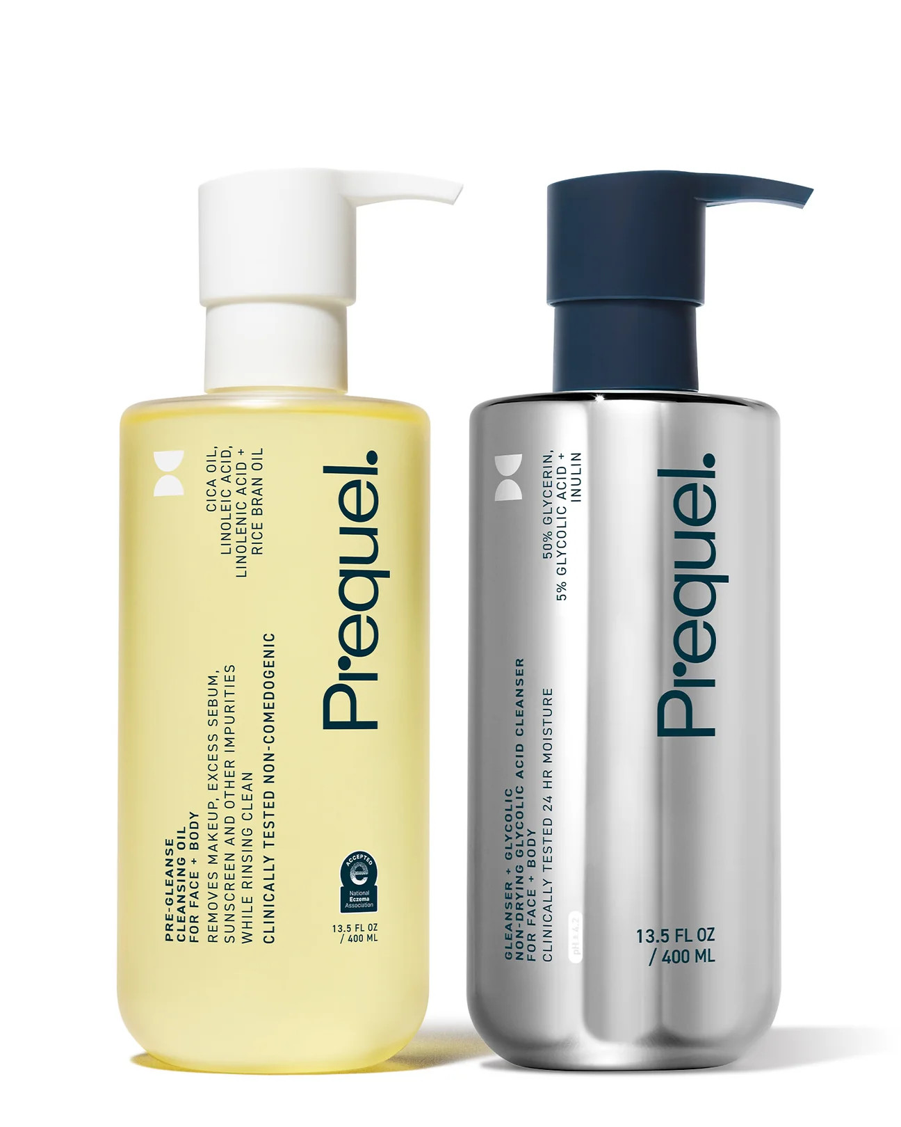Double Cleanse Bundle - Jumbo Pre-Gleanse + Gleanser | Prequel Skin
