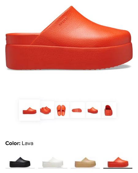 Platform crocs! Ordered immediately 🙌🏻

#LTKtravel #LTKshoecrush #LTKstyletip