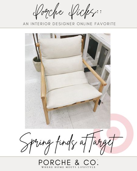 A super comfortable affordable sling back accent chair from Target Studio McGee 😍 #chair #comfy #accent #target #studiomcgee #spring

#LTKstyletip #LTKSeasonal #LTKhome