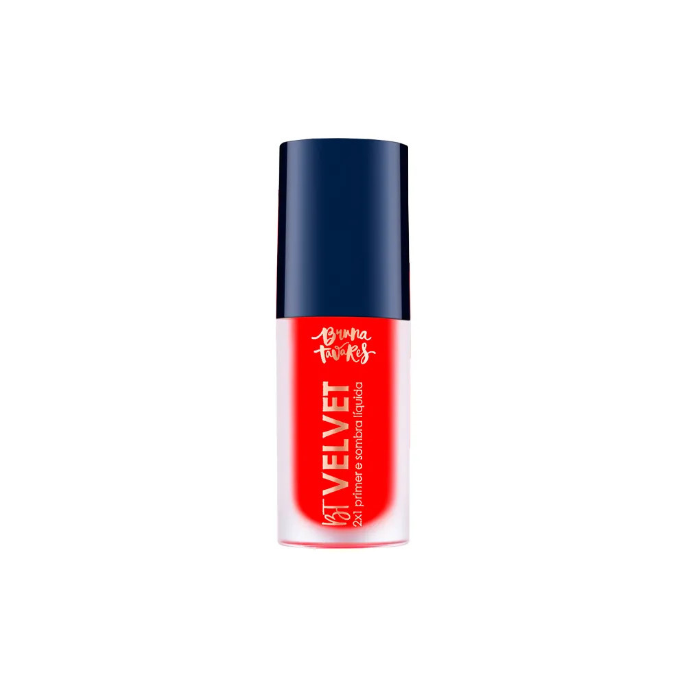 Sombra Líquida e Primer 2x1 Bruna Tavares BT Velvet Watermelon 6 ml | Amobeleza (BR)