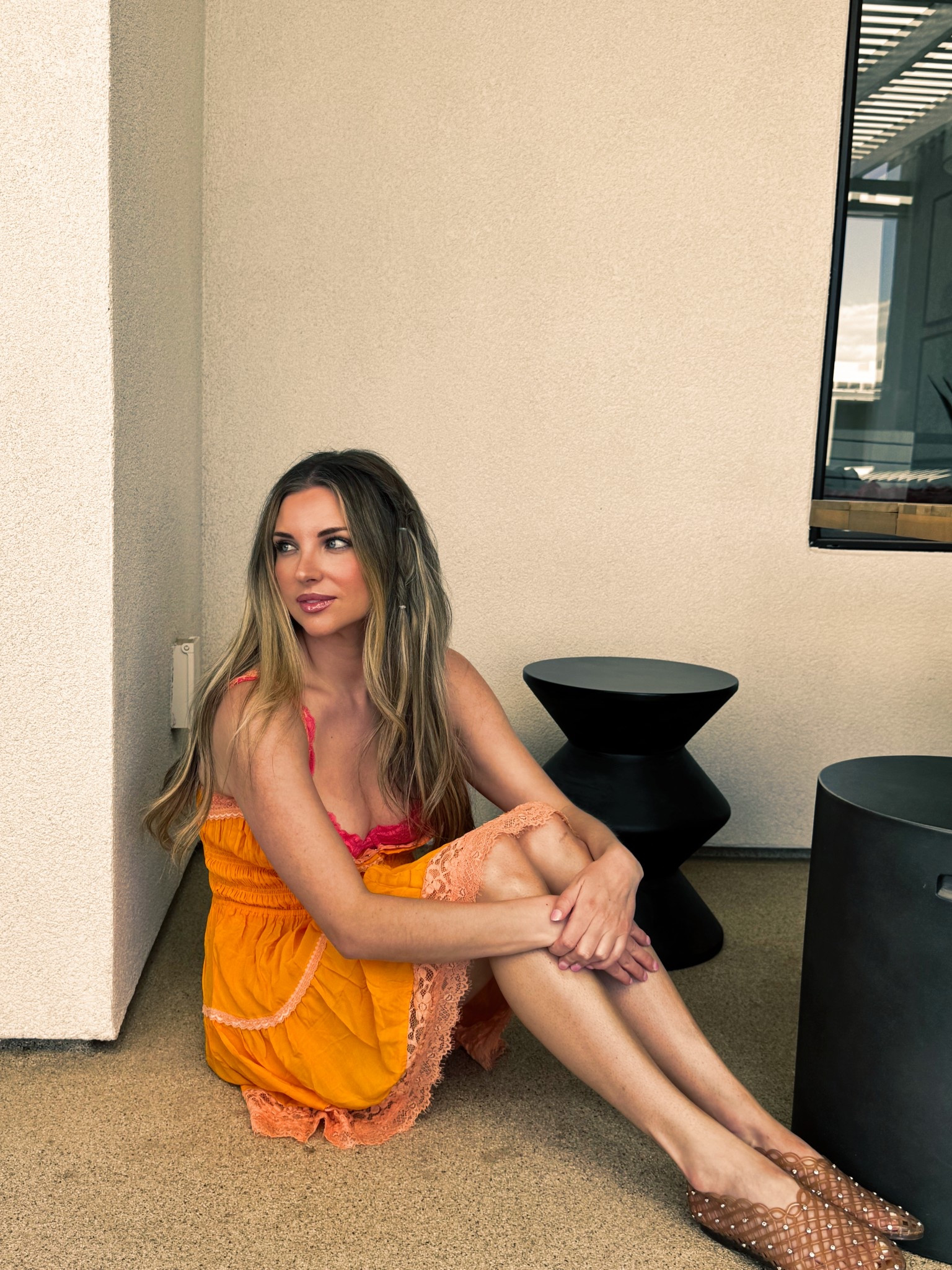 Summer vibes!! Love this outfit from Free People & Jellies from @Steve Madden US 

#LTKBeauty #LTKootd #LTKSeasonal