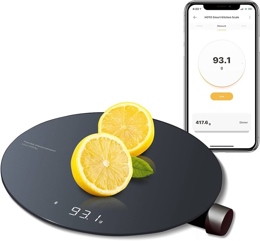 HOTO Smart Food Scale, Kitchen Scale, Food Scales Digital Weight Grams and Oz, Coffee Scale, Kitc... | Amazon (US)