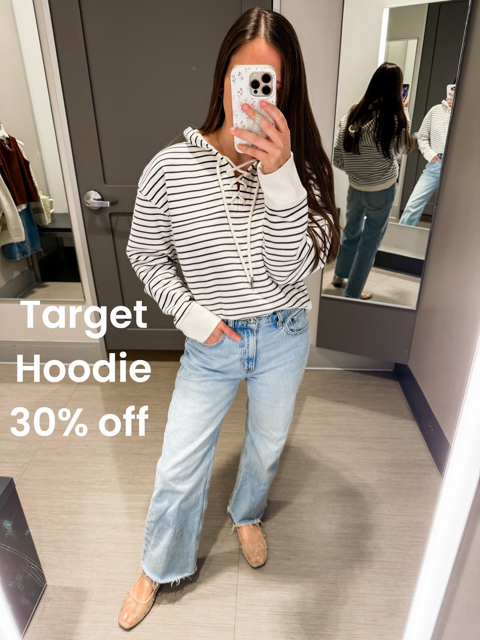 @Target 30% off hoodie! 
Size XS 

#LTKootd #LTKSaleAlert #LTKgrwm