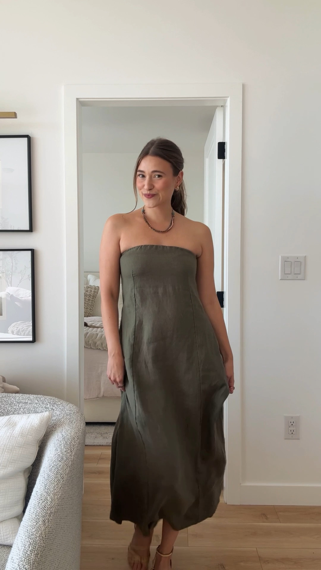 The perfect linen dress for summer from @Quince ! Comes in lots of different colours !! Wearing a size XS! #quincepartner

#LTKsummer #LTKstyletip #LTKdresses