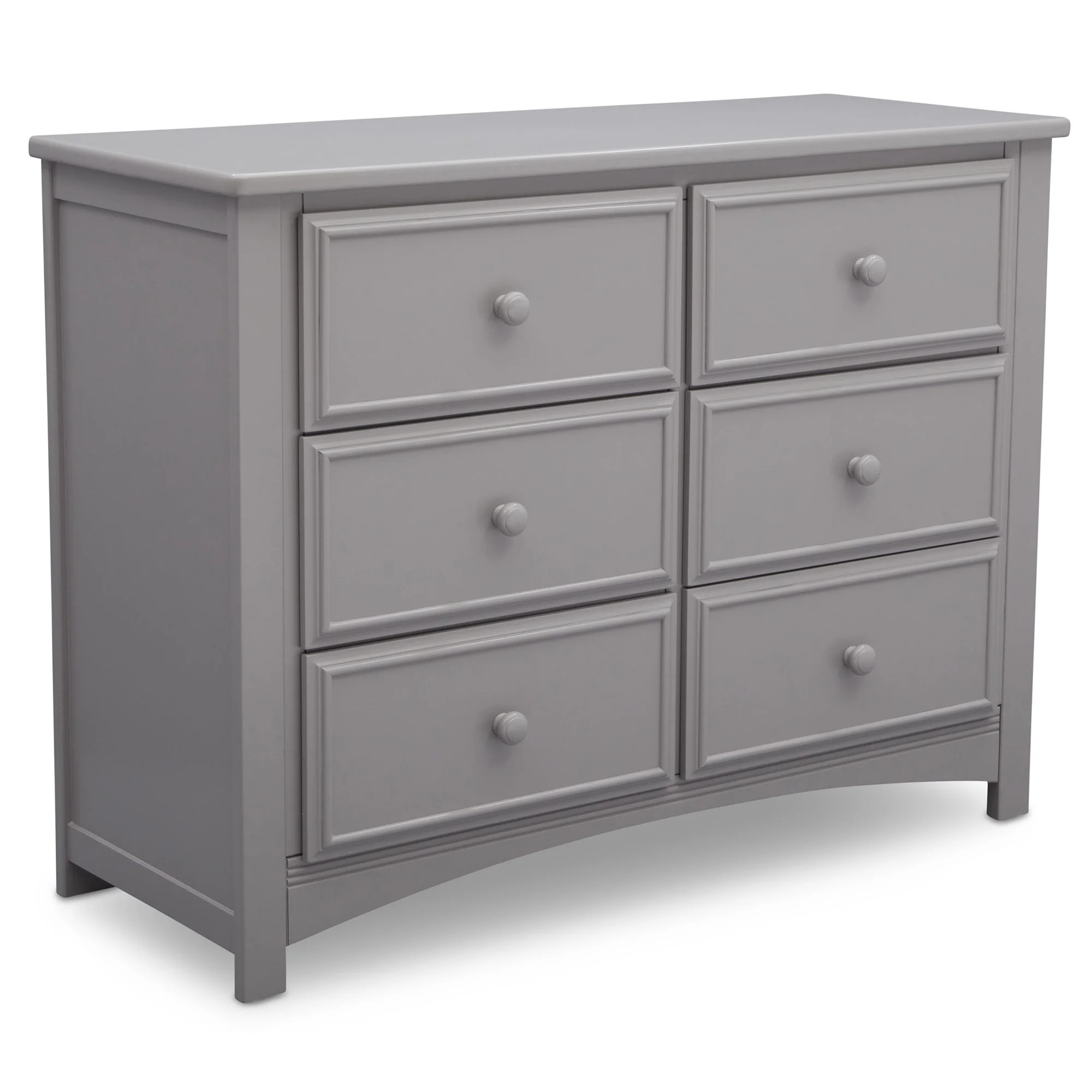Delta Children Mason Universal 6 Drawer Dresser, Greenguard Gold Certified, Grey - Walmart.com | Walmart (US)