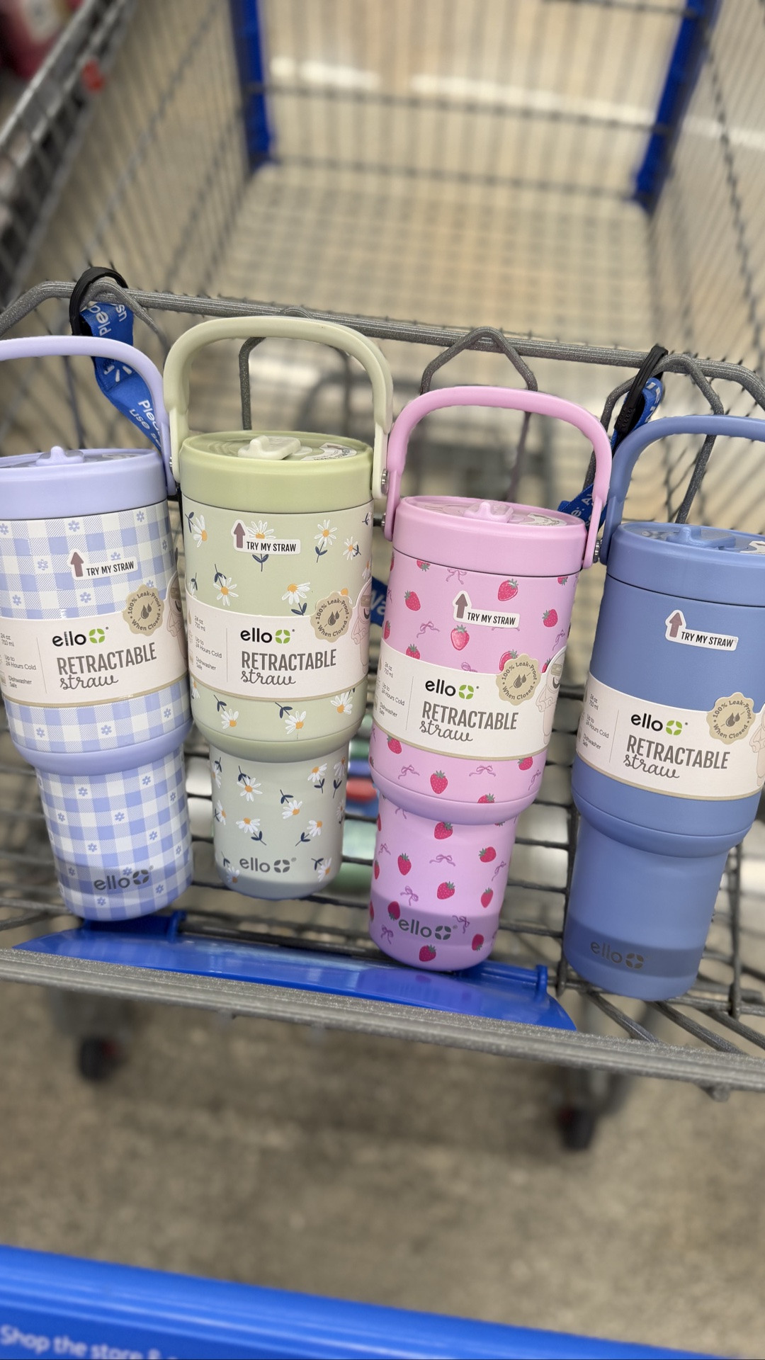 New Ello water bottles with retractable straws, perfect for traveling and staying hydrated💦💖

Linking all options here, find them at Walmart✨🔗

(Missing items will be linked as soon as available)🥰

#LTKmomlife #LTKselfcare #LTKTravel