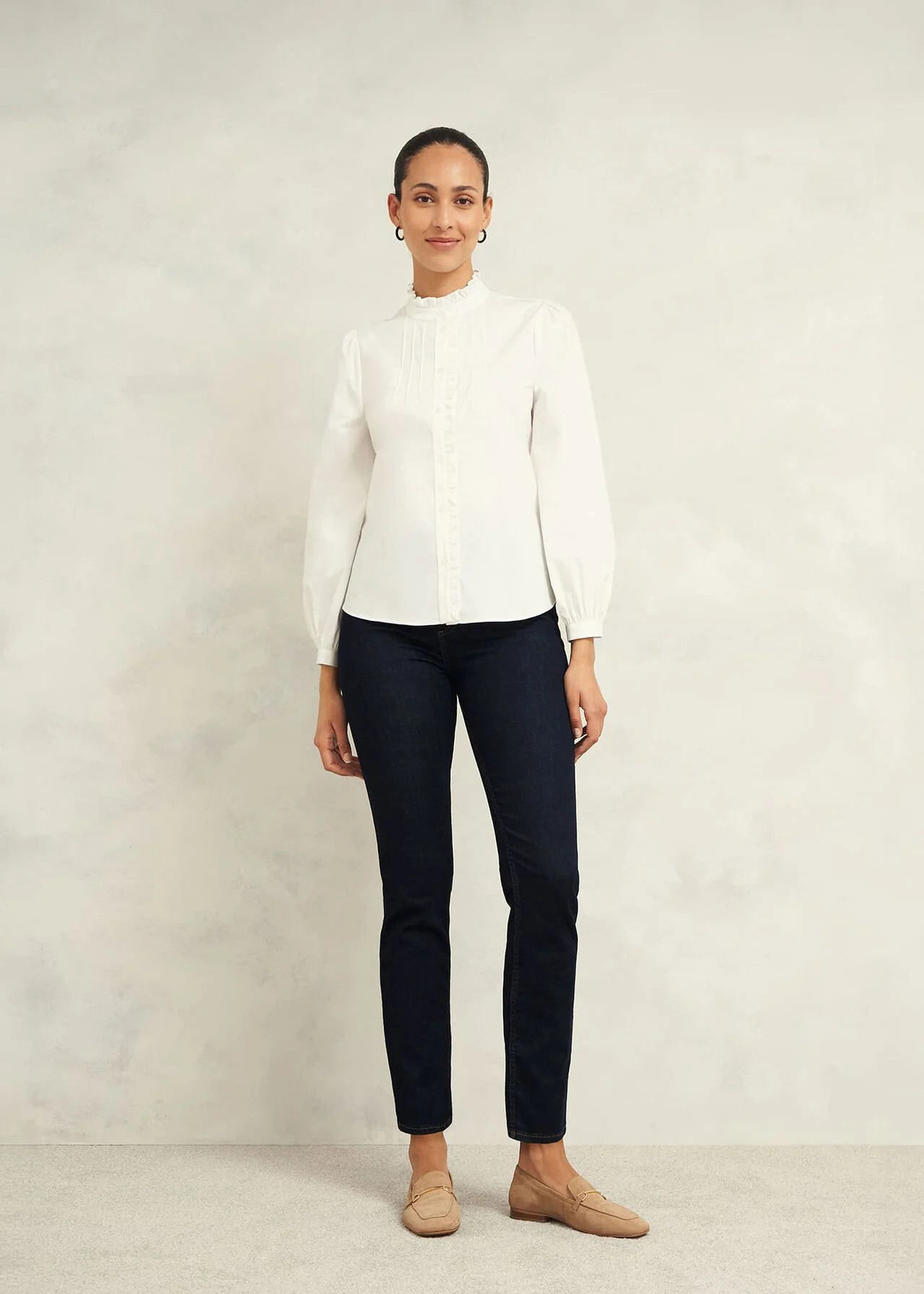 Trinity Cotton Blouse | Hobbs UK | | Hobbs