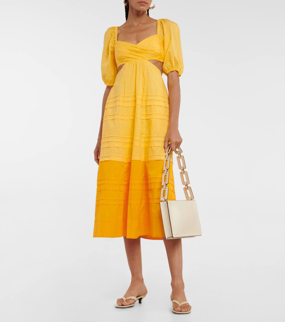 Carina cotton poplin midi dress | Mytheresa (US/CA)