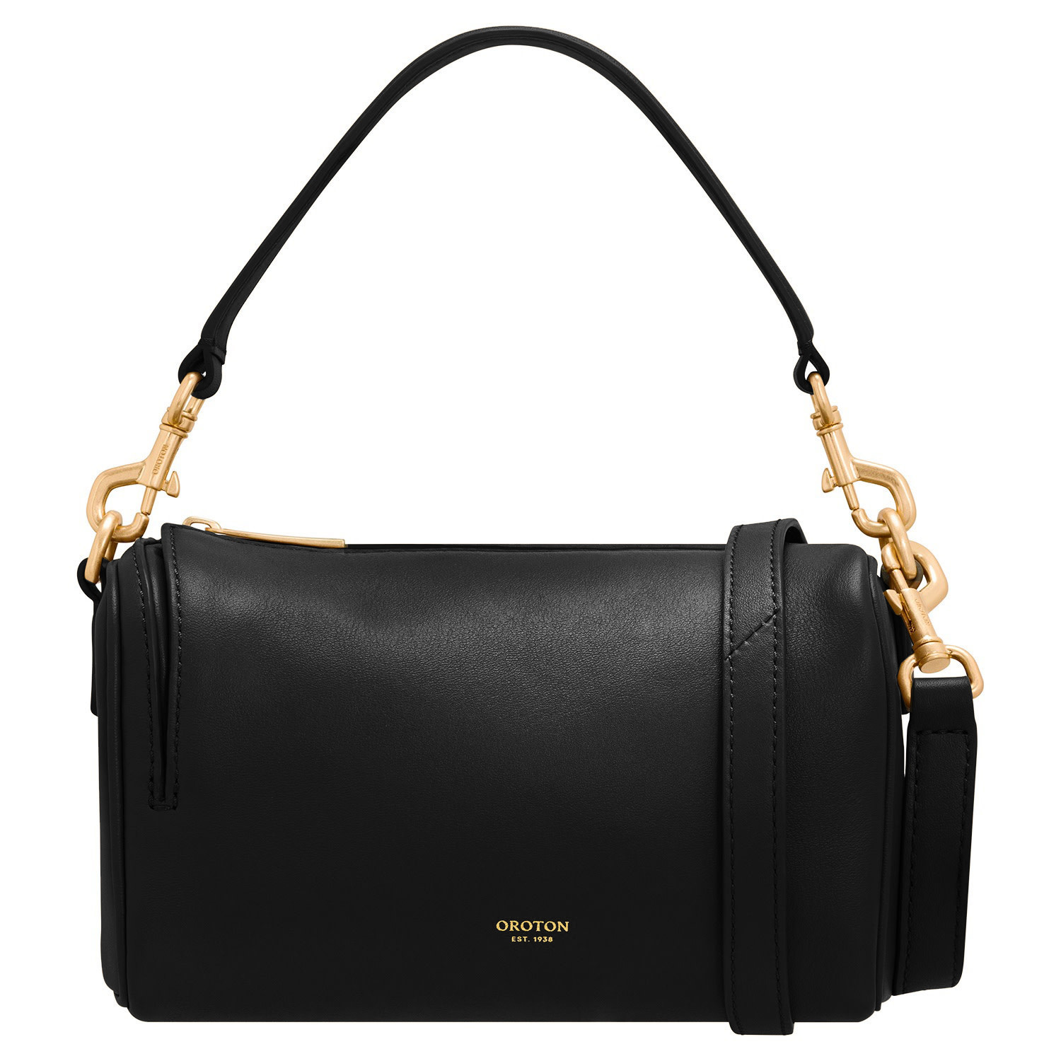 Thea Small Barrel Bag - Black | Oroton | Oroton