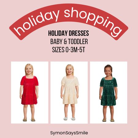 Holiday shopping / holiday dress / Christmas dress / youth dress / little girl dress / Walmart fashion / affordable 

#LTKHoliday #LTKSeasonal #LTKkids