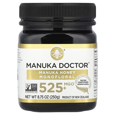 Manuka Doctor, Manuka Honey Monofloral , MGO 525+, 8.75 oz (250 g) | iHerb