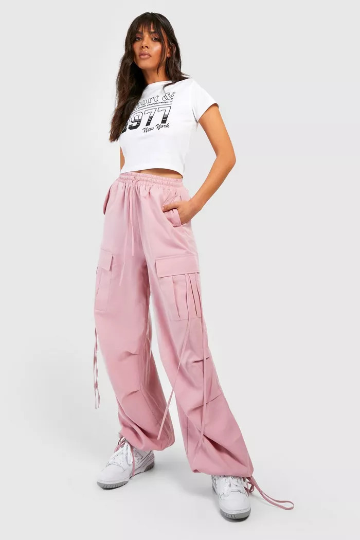 Wide Leg Cargo Pants | Boohoo.com (US & CA)