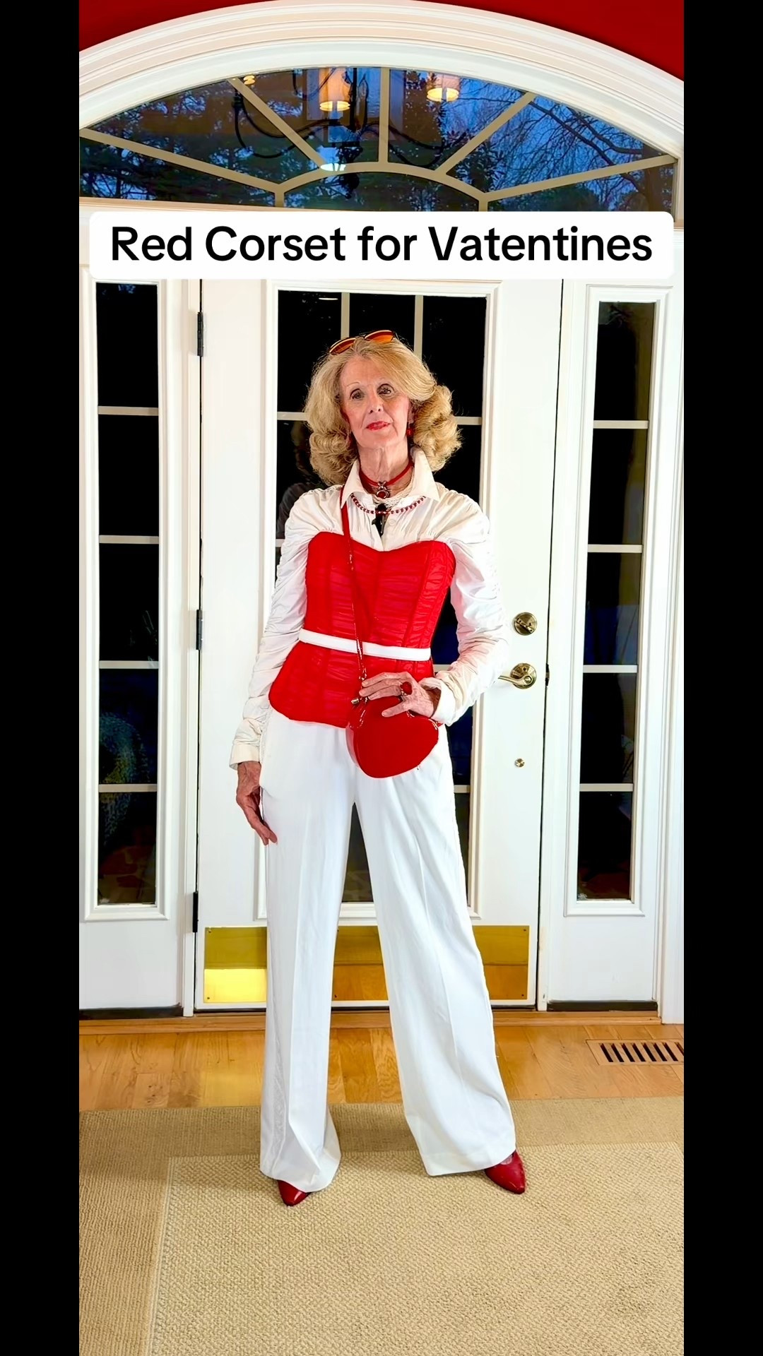 You don't have to look boring in a vanilla outfit for Valentines Grab a red corset to elevate your Fit to. go meet the girls for Galentine's or your Boo in the bar or just to go "Hunting". Be fun -why not? #foryou #fashion #style #red #trending #over60 #over50 #over40 #corset 

#LTKOver40 #LTKootd #LTKValentine