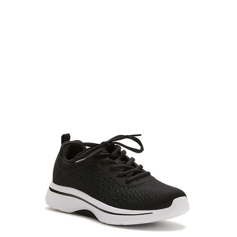 Athletic Works Women's Comfort Lace Up Sneaker, Wide Width Available | Walmart (US)
