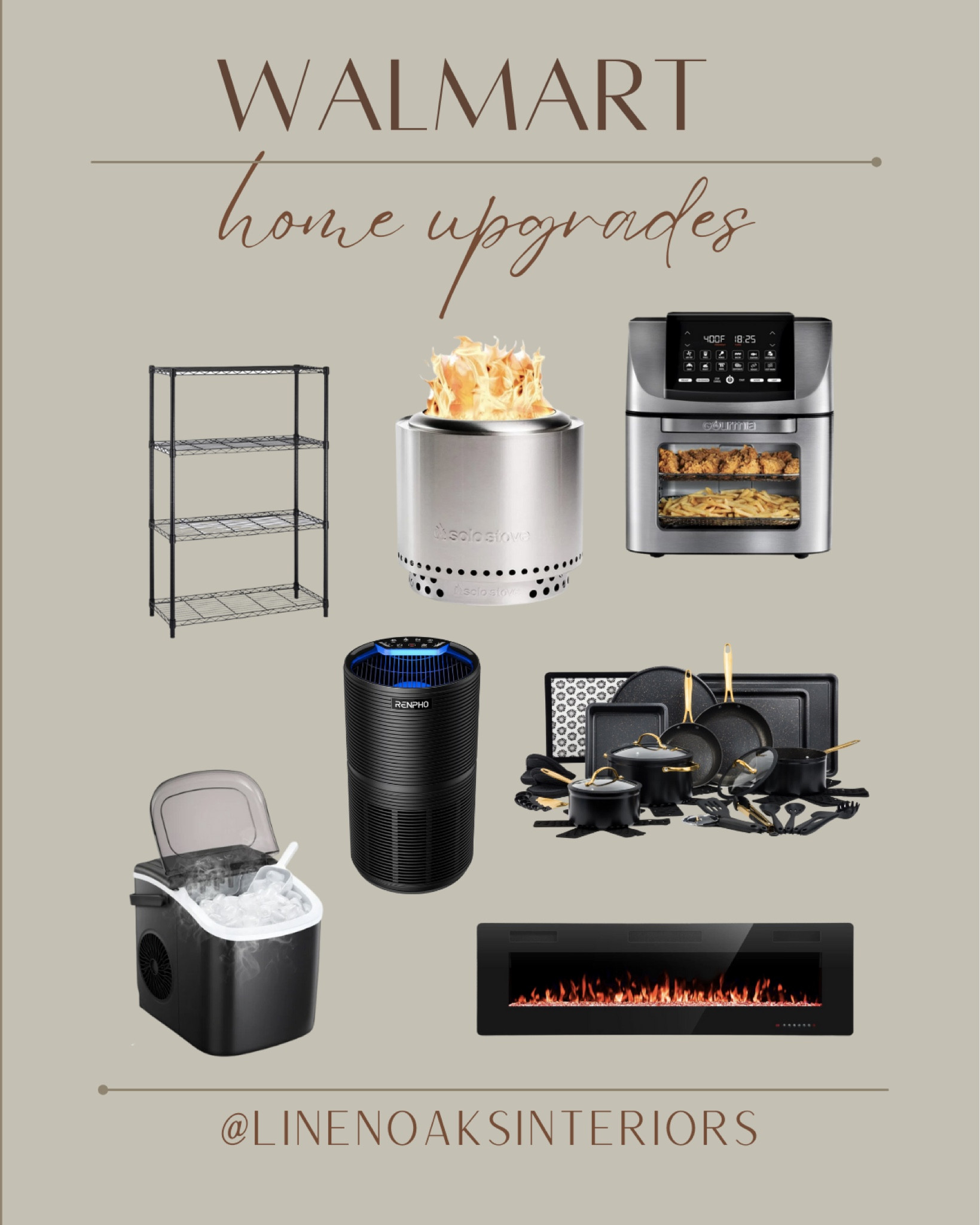 Walmart Black Friday Deals, Walmart Home Sale

Fire pit
Countertop ice-maker
Wall-mount fireplace
Air purifier
Air Fryer
Metal Shelf Organizer

#LTKsalealert #LTKhome #LTKCyberWeek