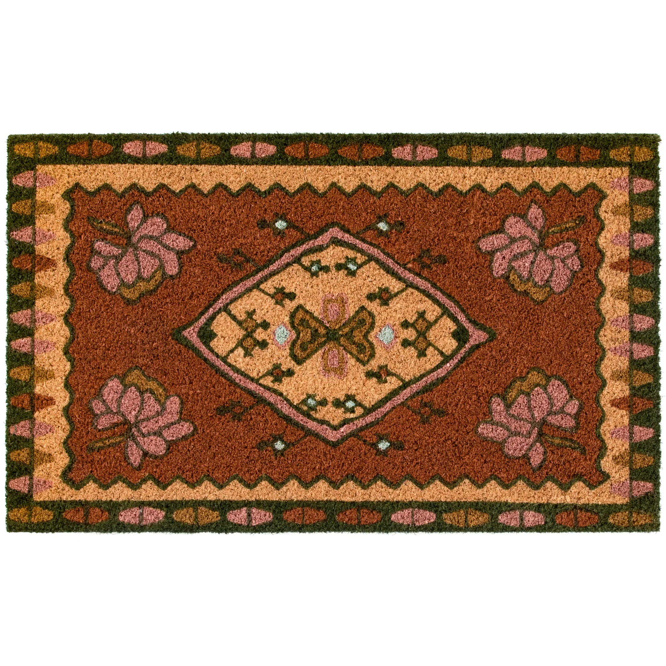 Home Decor Collection Antique Coir Outdoor Doormat, 18"x30" | Walmart (US)