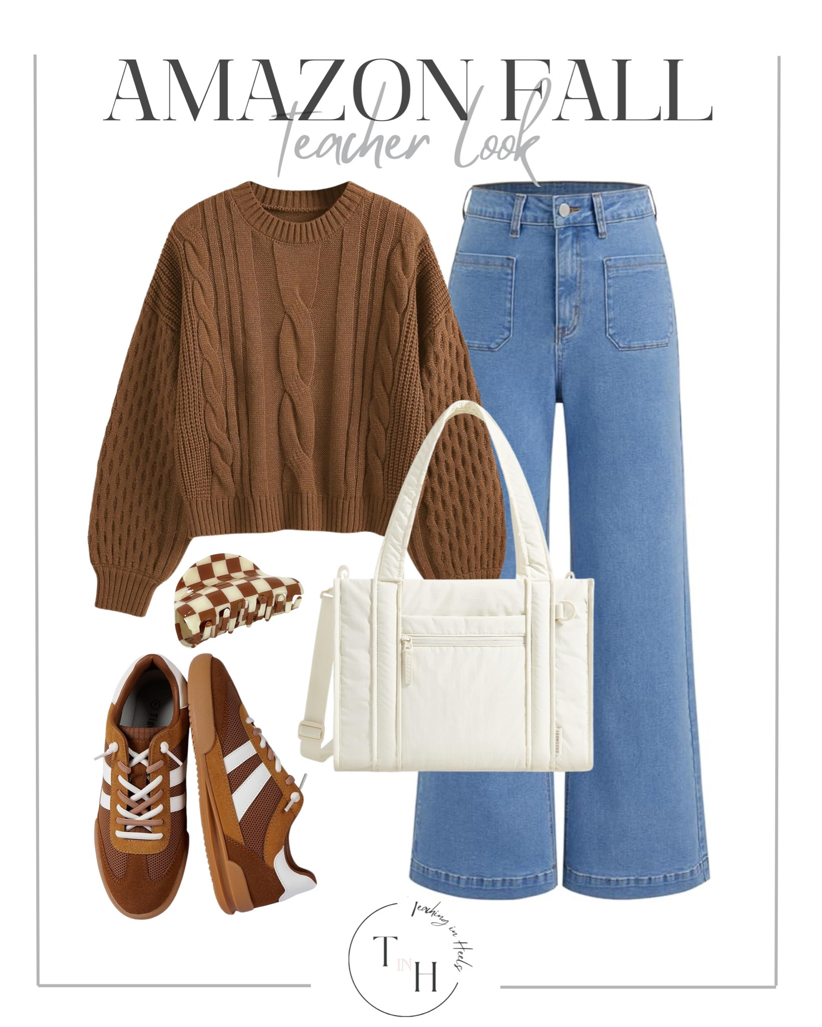 Amazon Fall Teacher look

Midi sweater dresses
Cardigan layers
Plaid trousers
Knit blazers
Ankle boots
Button up blouses
Wide leg pants
Turtleneck tops
Midi skirts
Loafers

#LTKSaleAlert #LTKStyleTip #LTKSeasonal