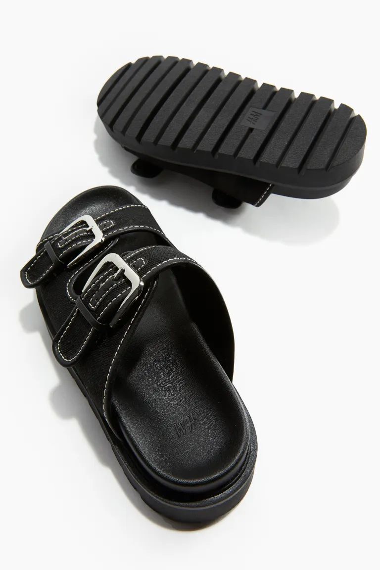 Chunky Sandals - Black - Ladies | H&M US | H&M (US + CA)