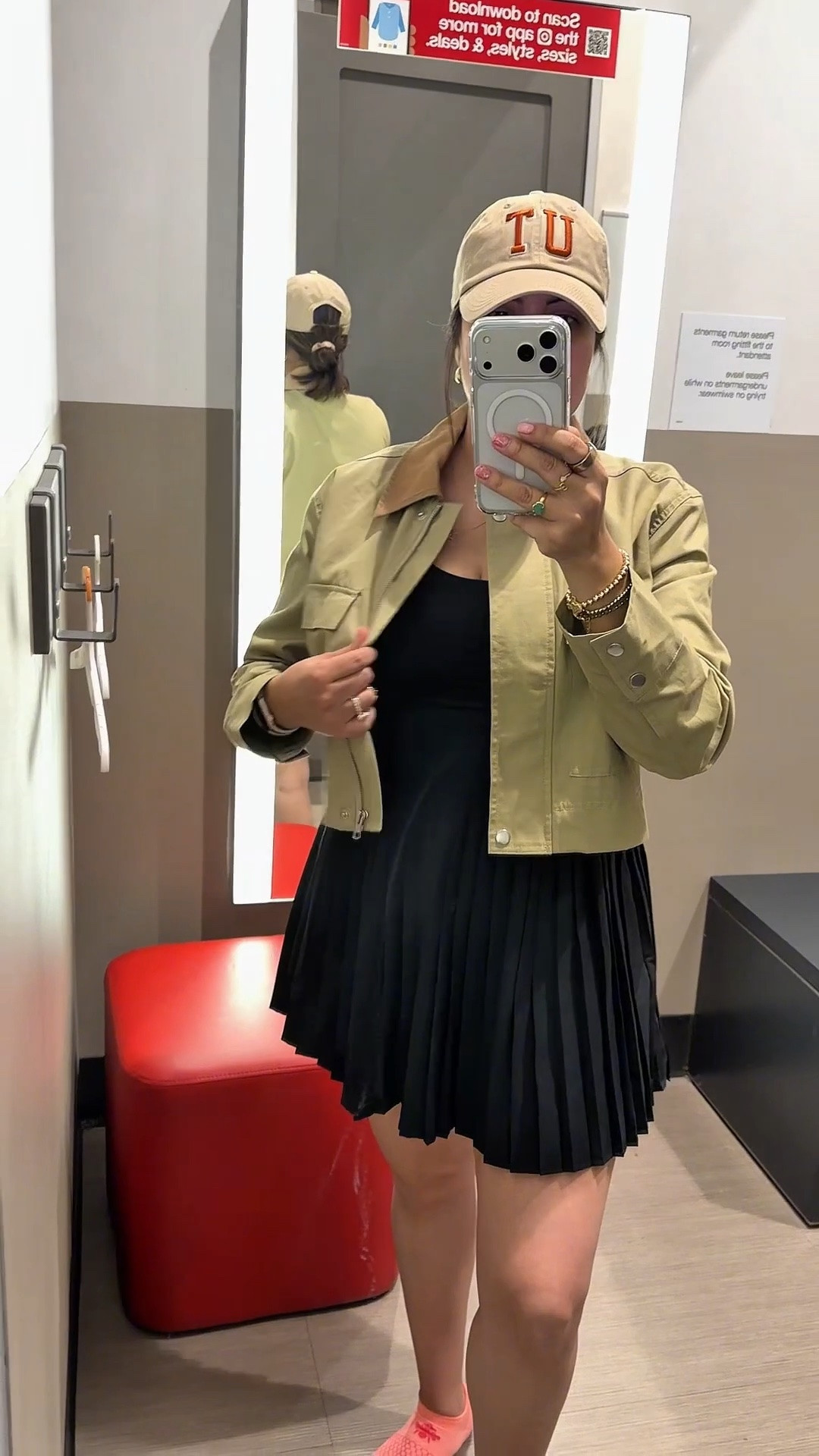Target finds❣️ Got both the dress and crop jacket in a size medium! 
Tagged a similar Tennis dress.

#LTKootd #LTKvlog #LTKdayinmylife
