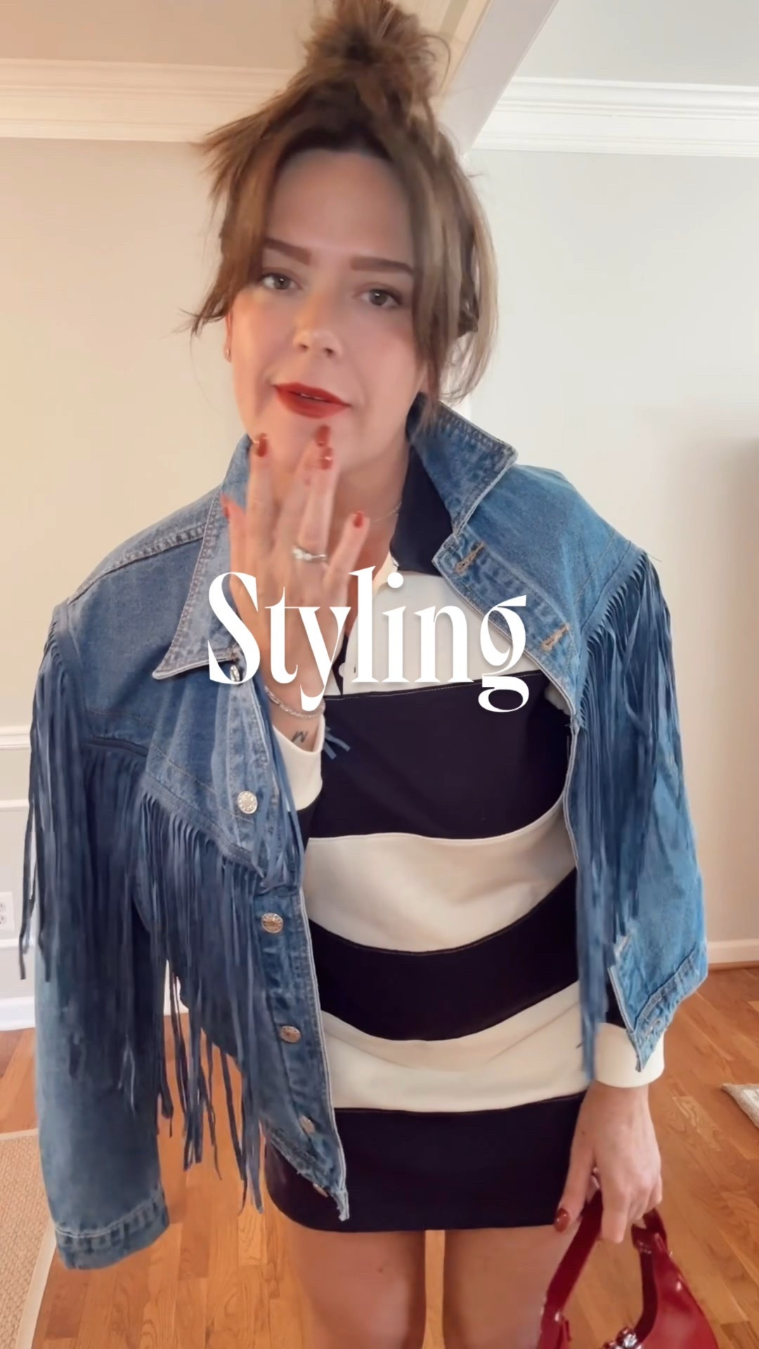 A cute little polo inspired outfit idea . #falloutfit #minidress #polooutfit

#LTKOver40 #LTKMidsize