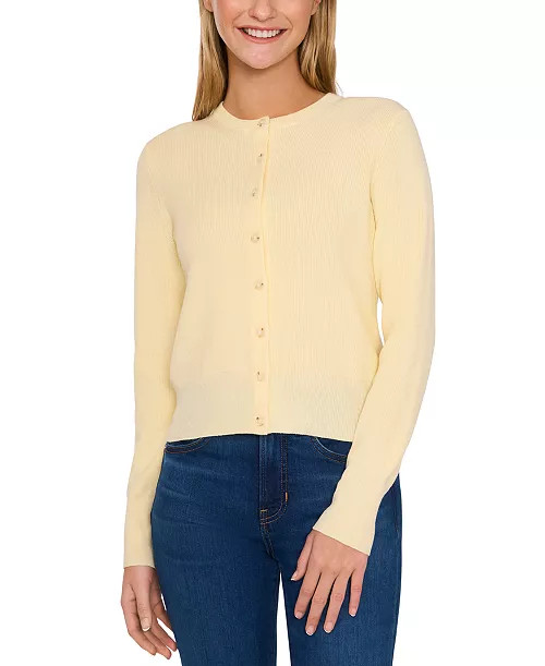 CeCe Women's Button-Front Knit Cardigan - Macy's | Macy's
