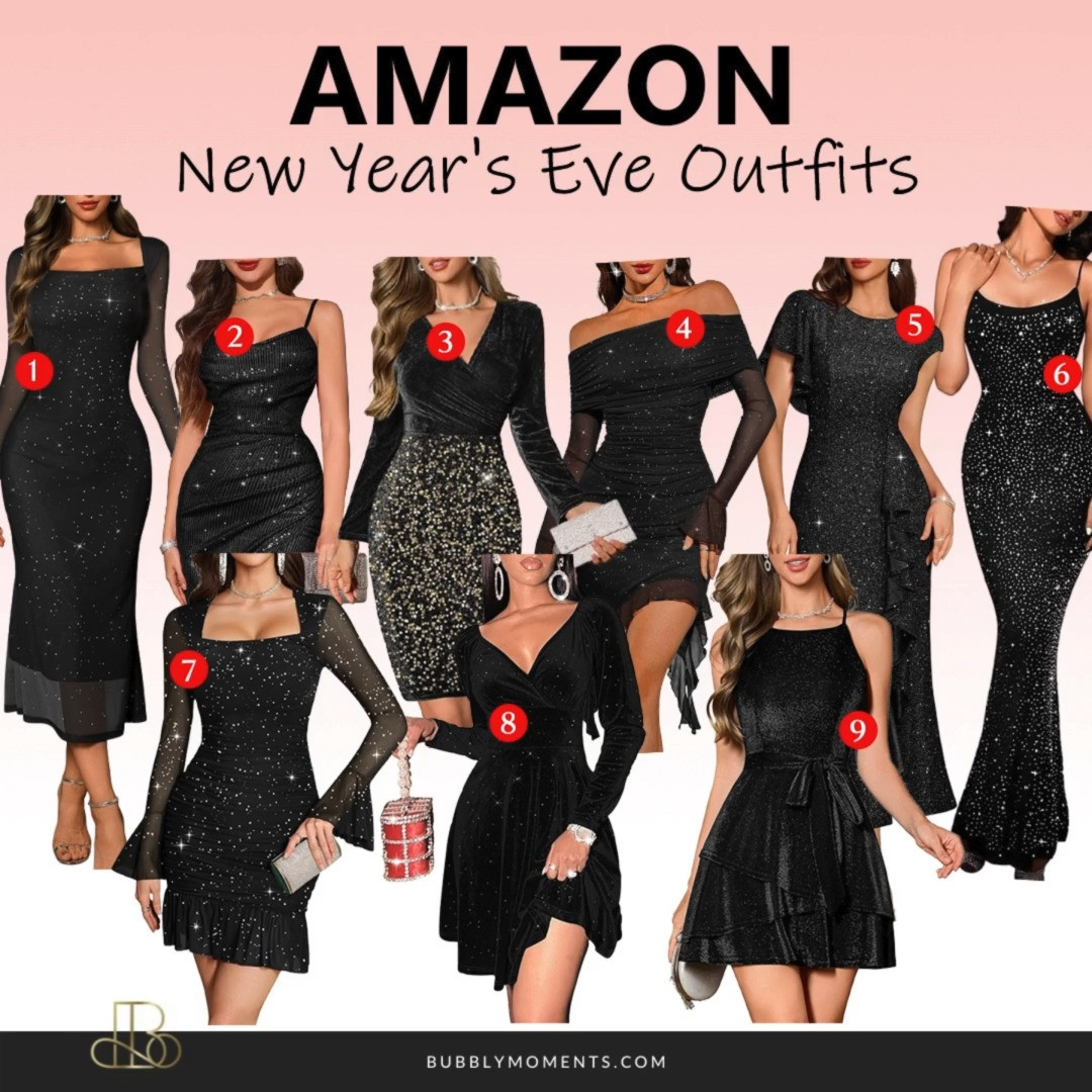 New Year’s Eve is the perfect excuse to go all out with your outfit ✨ Whether you’re heading to a party, a fancy dinner, or celebrating at home with friends, these New Year’s Eve women’s outfits from Amazon are all about sparkle, confidence, and standout style. Think shimmering dresses, chic matching sets, statement tops, sleek heels, and accessories that instantly elevate your look. These pieces are easy to style, comfortable to wear, and perfect for creating that unforgettable end-of-year moment. From glam and bold to classy and minimal, there’s something here for every vibe and every plan. I’ve rounded up outfits that photograph beautifully, feel festive, and help you step into the new year feeling your best. Save this for outfit inspiration, tap to shop your favorites, and start planning your New Year’s Eve look early so you’re stress-free and ready to shine 🥂✨
#LTKHoliday #LTKootd #NewYearsEveOutfit #NYEStyle #NYEOutfits #WomensFashion #AmazonFinds #AmazonFashion #PartyOutfits #HolidayStyle #SparkleSeason #GlamOutfits #EveningWear #StyleInspo #OutfitInspiration #FashionFinds #ShopMyLook #TrendingFashion #FestiveLooks #GoingOutOutfits #ChicStyle #StatementStyle #NewYearLooks 

 