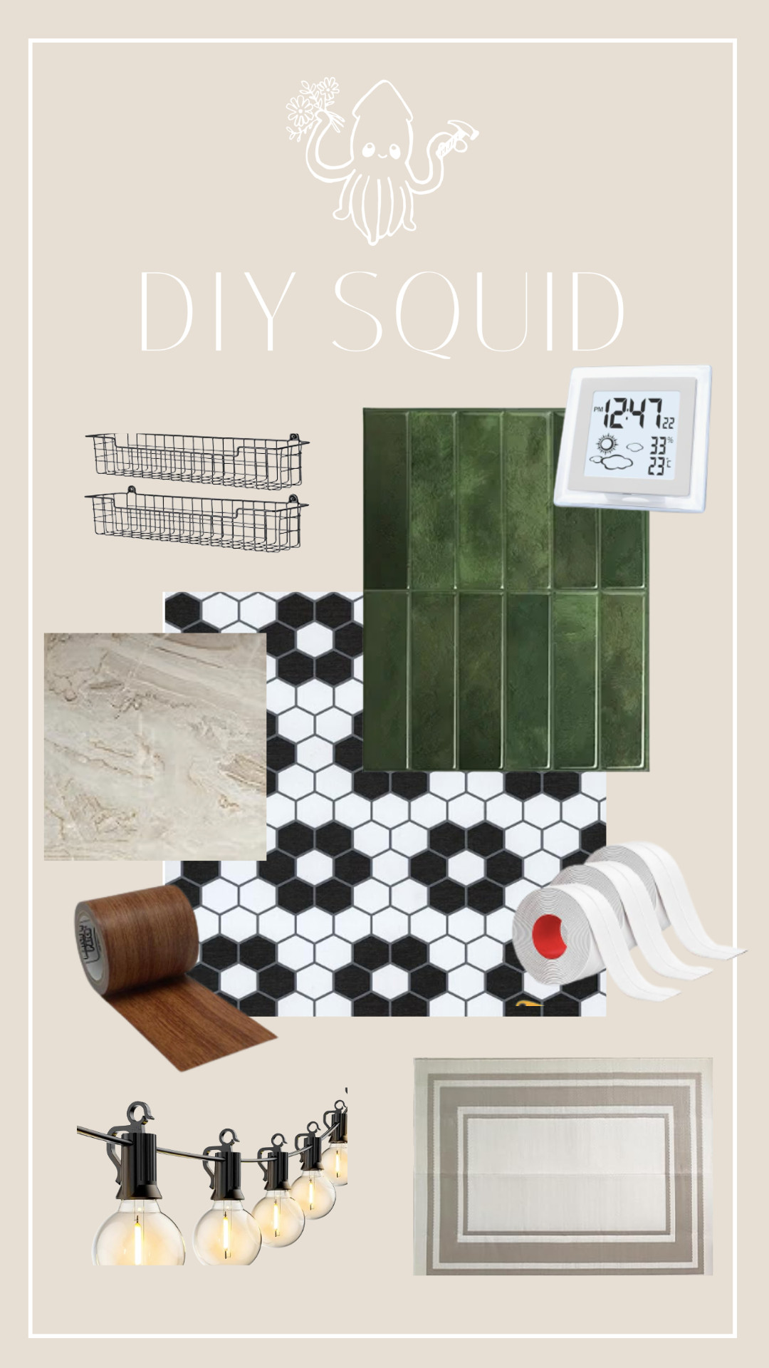 From fixer-upper to cozy escape. This moodboard captures the vision behind the little renovation I did for our camper! 

 