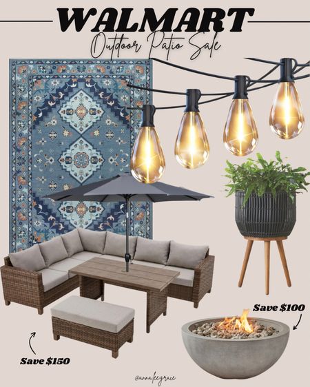 Walmart outdoor patio sale! Revamp your outdoor space with all new patio set or fire pit! All on sale 

#LTKSaleAlert #LTKStyleTip #LTKHome