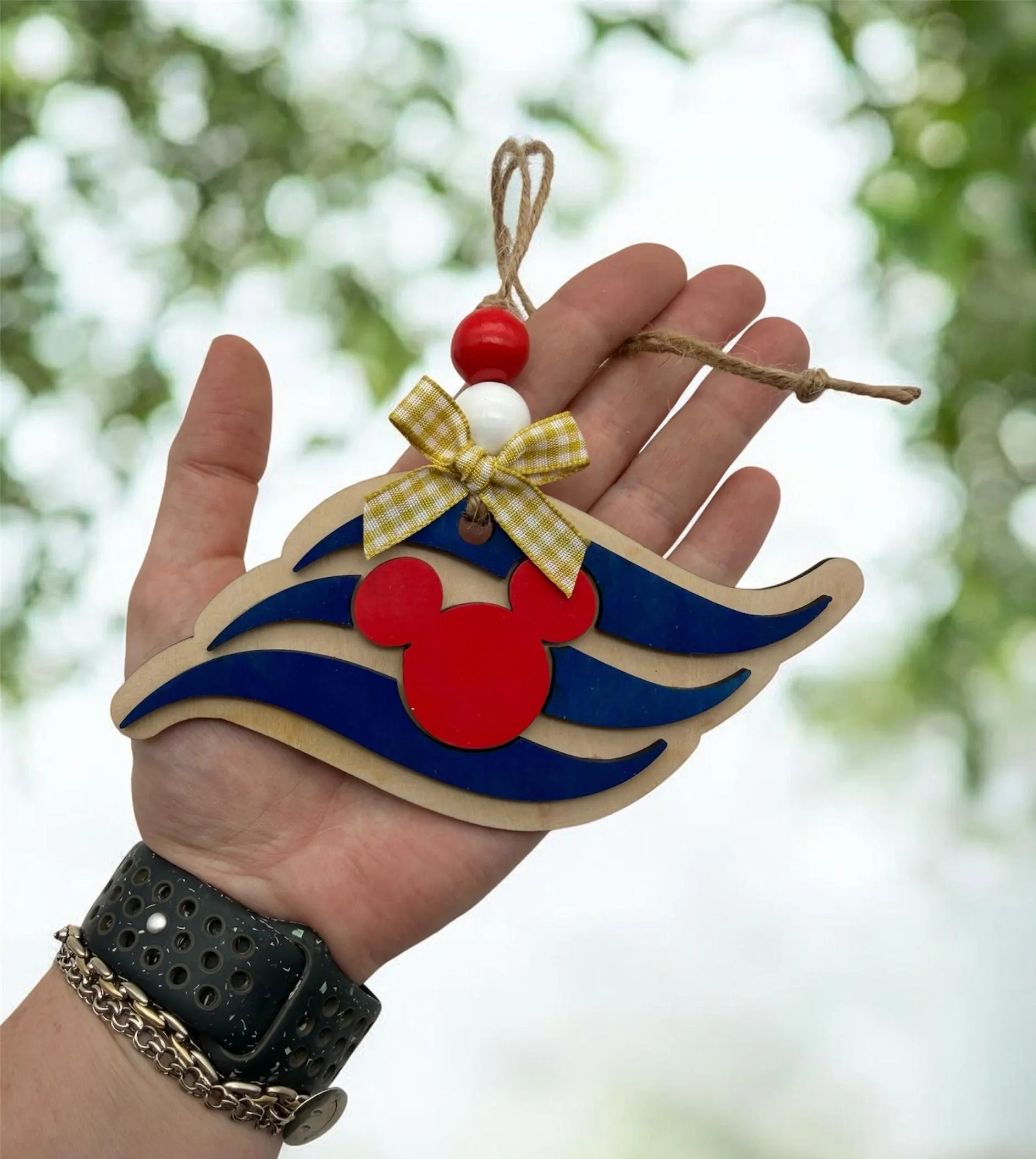 Cruise Line Inspired Personalized Christmas Ornament | DCL Cruise Keepsake | Custom Ornament Travel Gift, Family Trip | Fish Extender Gifts | Etsy (Global)