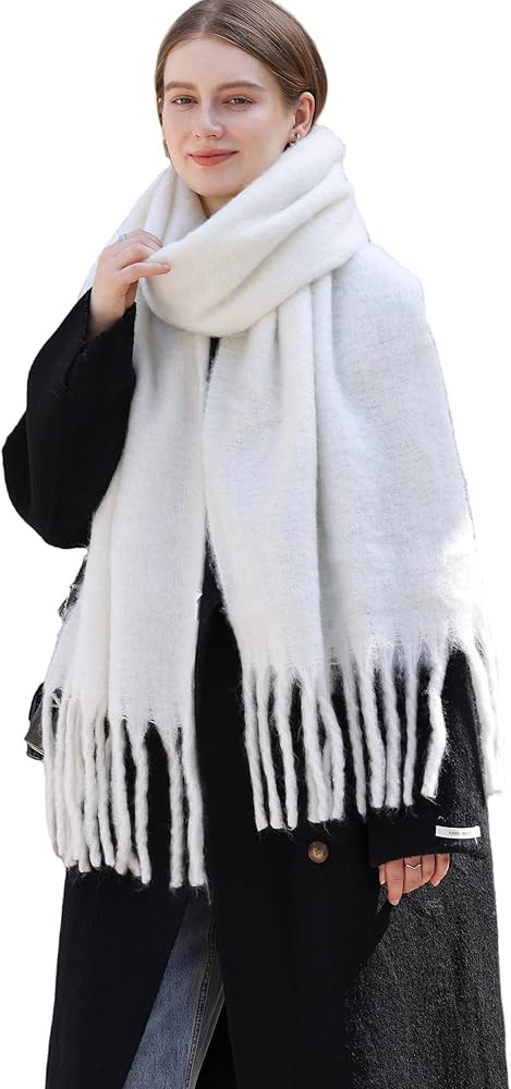Wander Agio Winter Warm Scarf Long Pashmina Extra Large Shawls and Wraps for Women Large Blanket ... | Amazon (US)