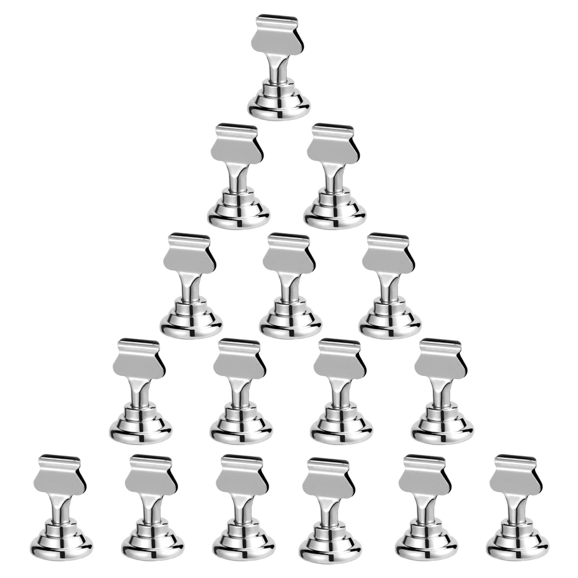 Urban Deco 16PK Table Number Holders Place Card Holders 1.7 Inch Table Card Holders Steel Card Ho... | Amazon (US)