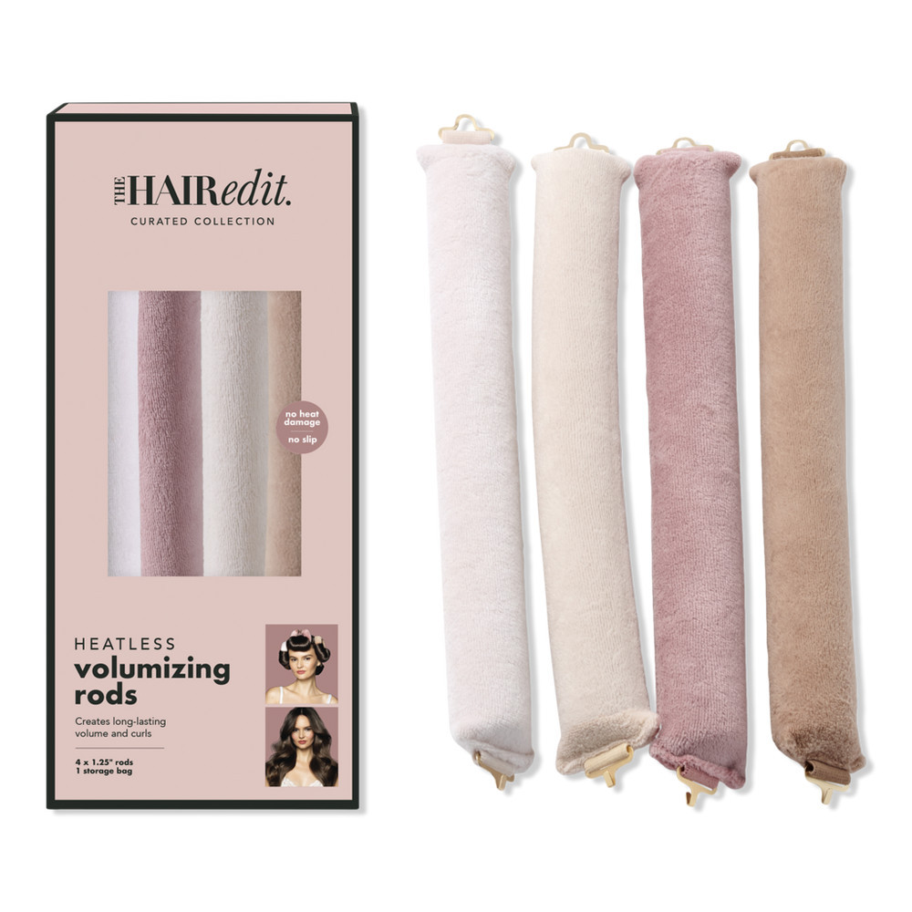 The Hair Edit Heatless Volumizing Hair Rods 4-Pack | Ulta