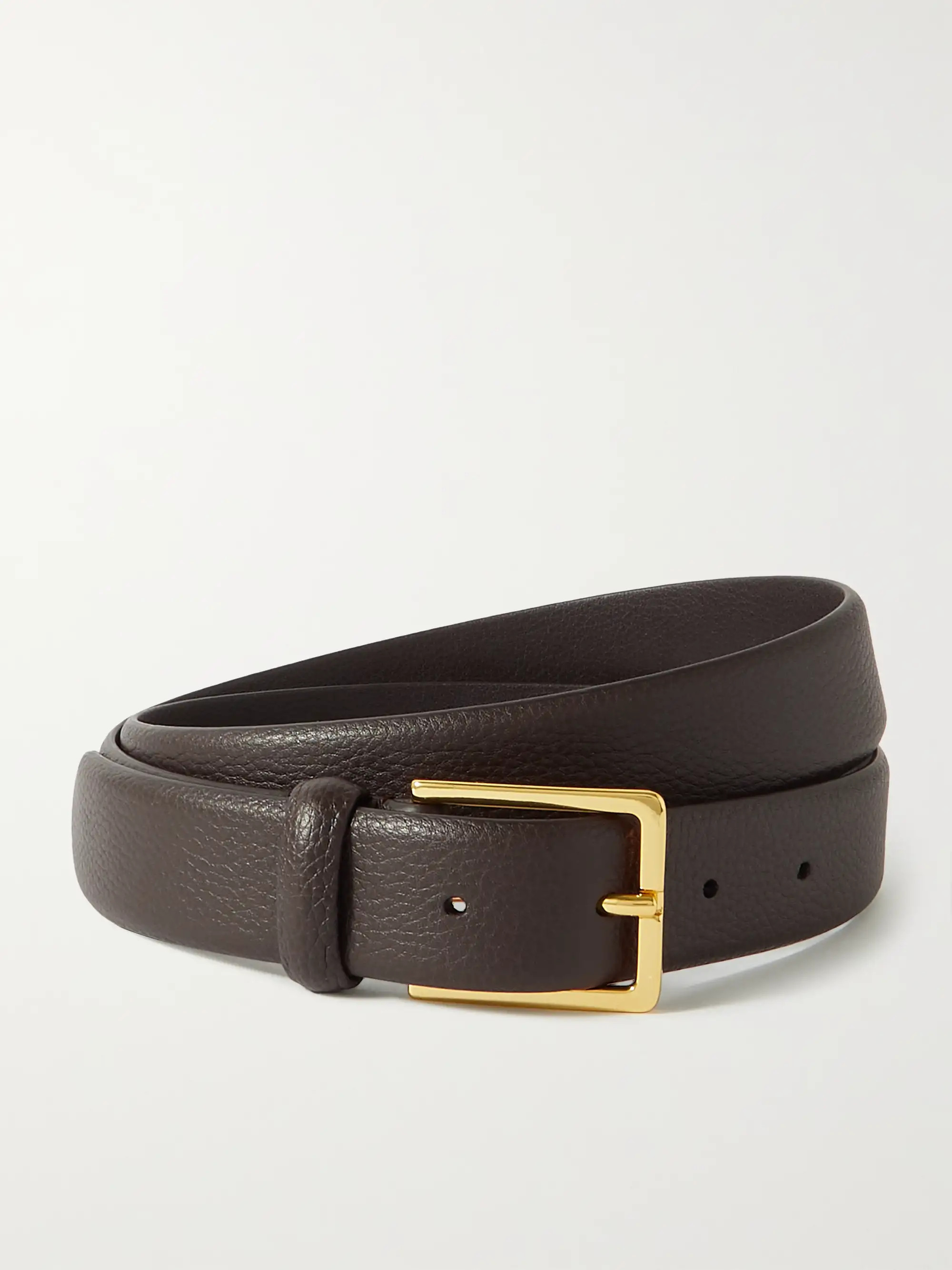 Textured-leather belt | NET-A-PORTER (US)