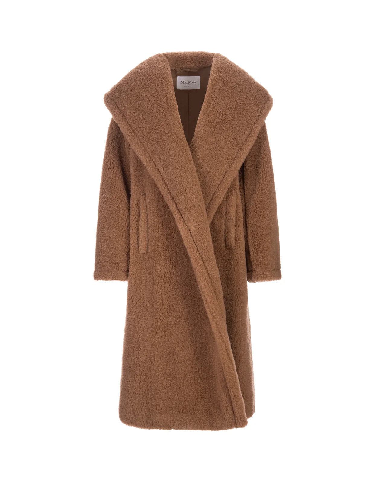 Max Mara 브이넥 긴팔 코트 | Cettire Global