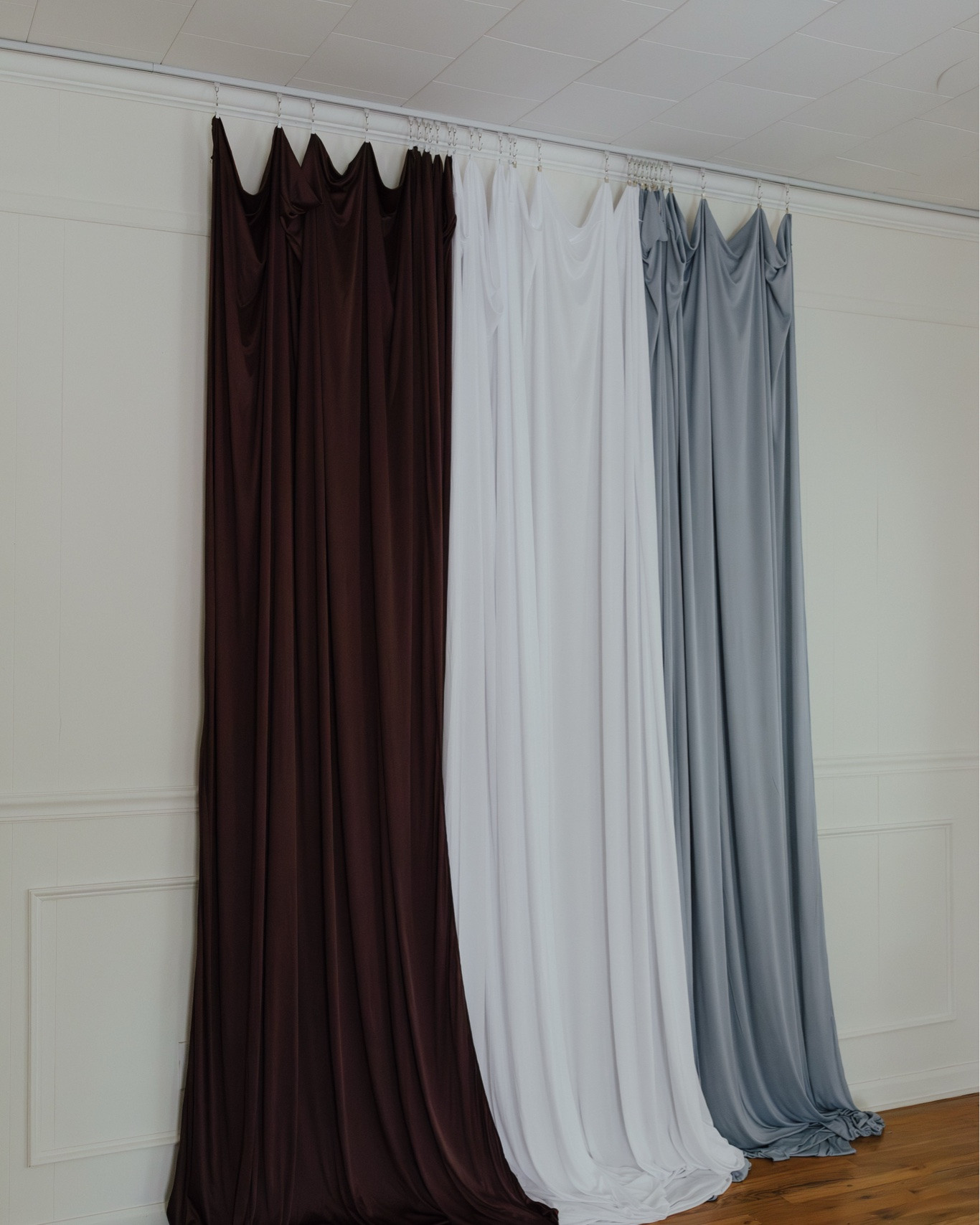 Photography studio drapery