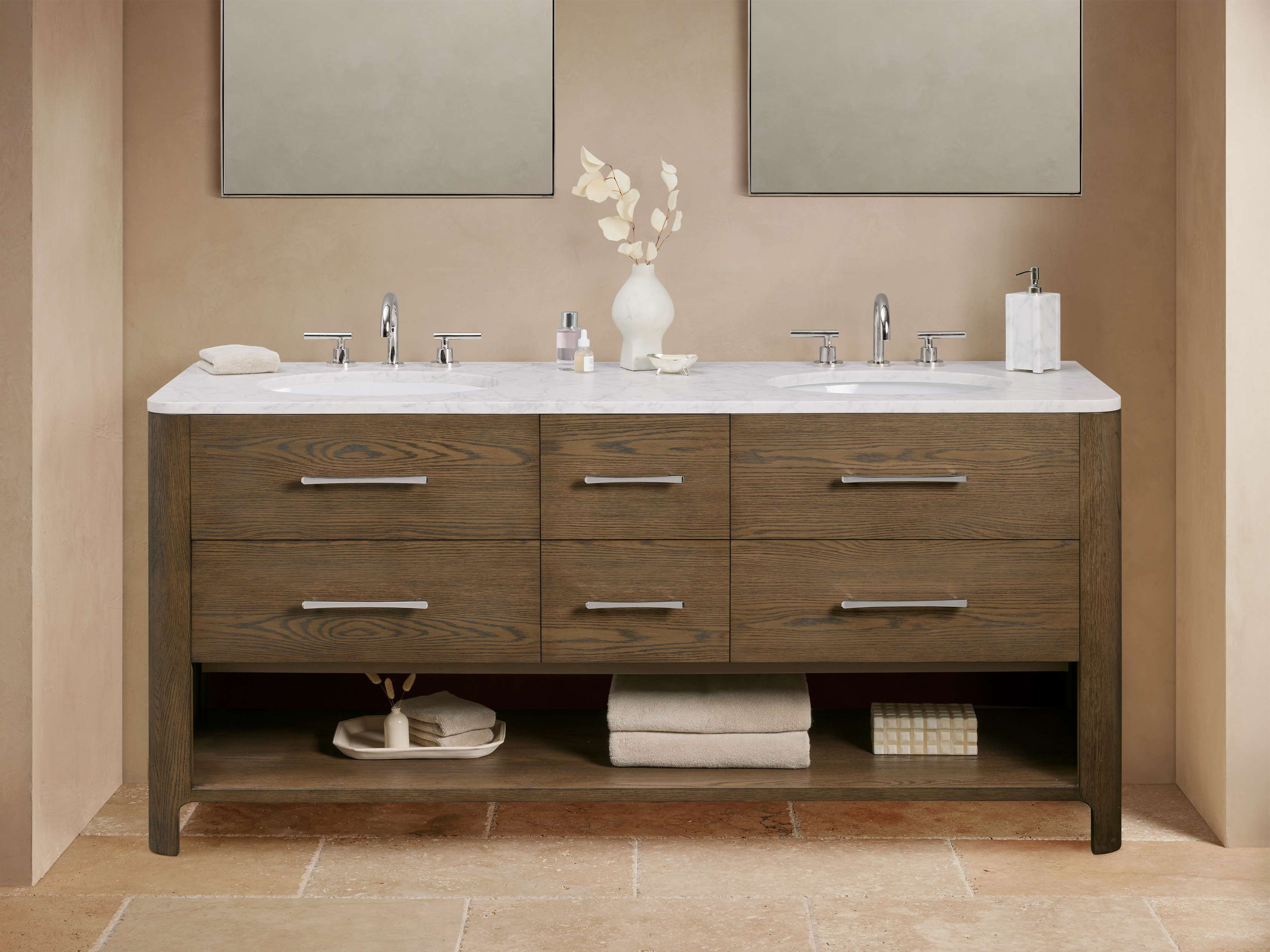Calista Double Vanity | Arhaus