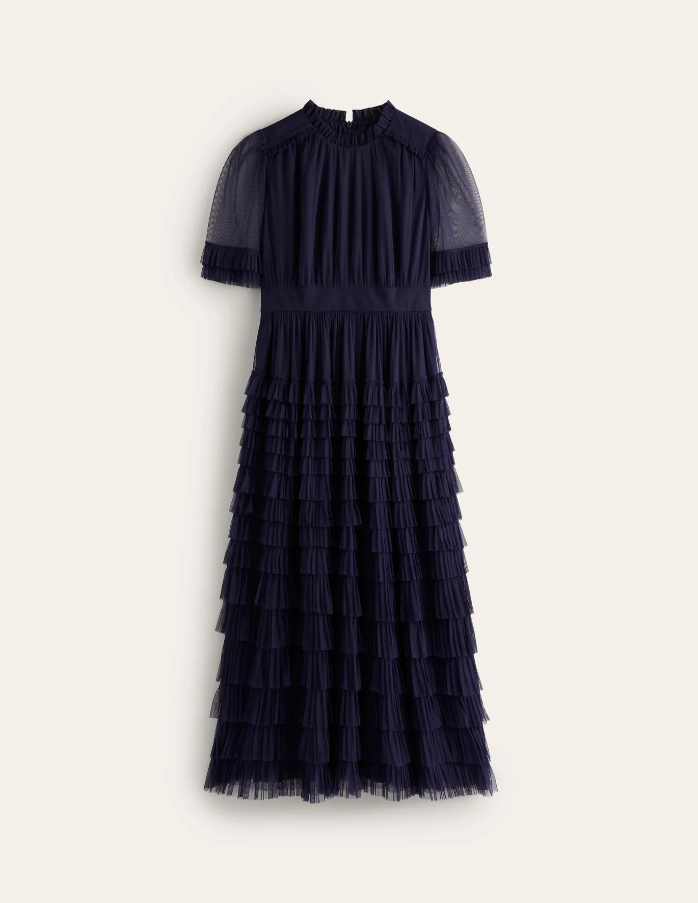 Tiered Ruffle Tulle Dress | Boden UK