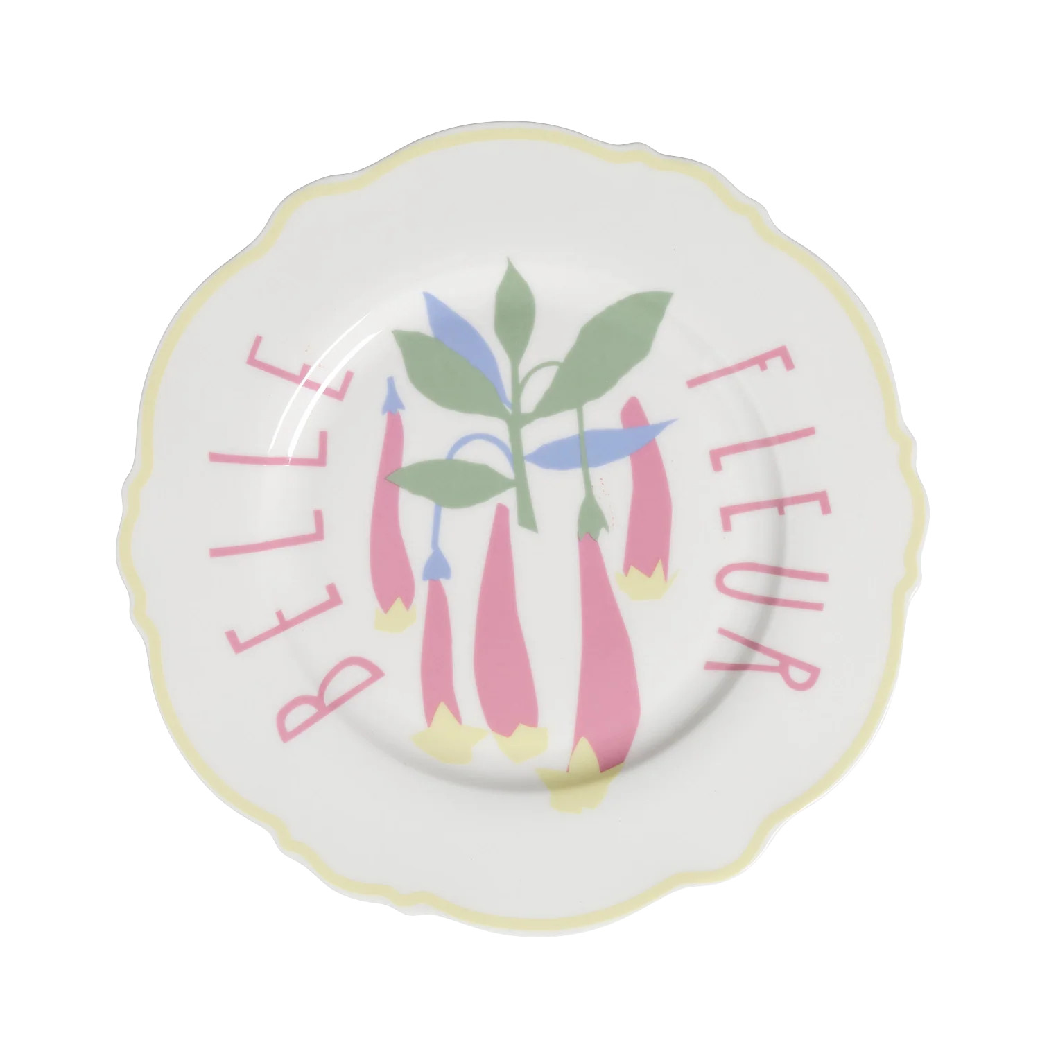 Belle Fleur Wave Dinner Plate - final sale | In The Roundhouse