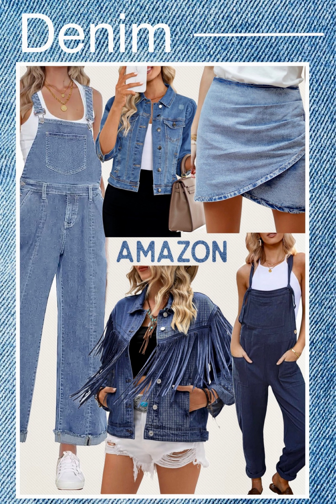 Vetinee Womens Overalls Denim … curated on LTK