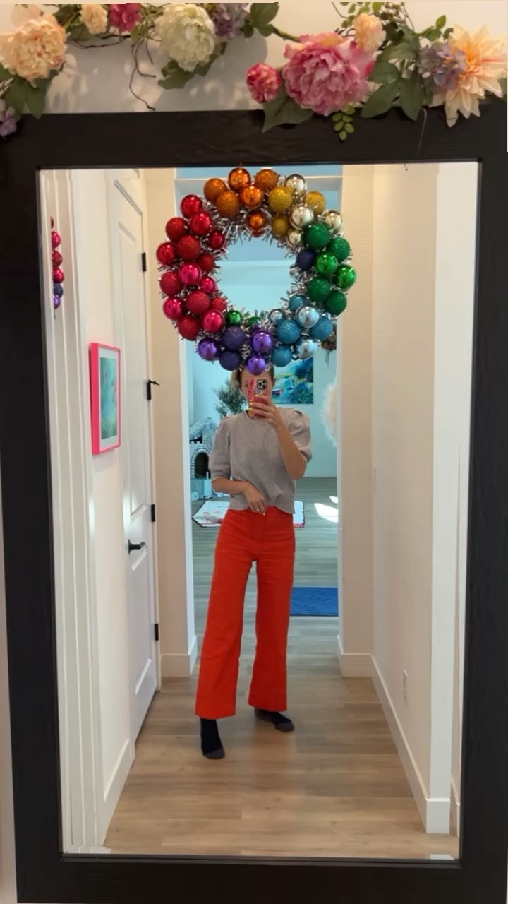 these amazing pants that are my absolute FAVORITE. I’m wearing a size 27 Tall, they are cropped. The material is light but they look like like jeans, they are high waisted, wide leg which is soooooo flattering and they come in a TON of different  colors and lengths!! I want to order every single color  I made a link  for you. Perfect for spring!! 

#LTKSpringSale #LTKstyletip #LTKSeasonal