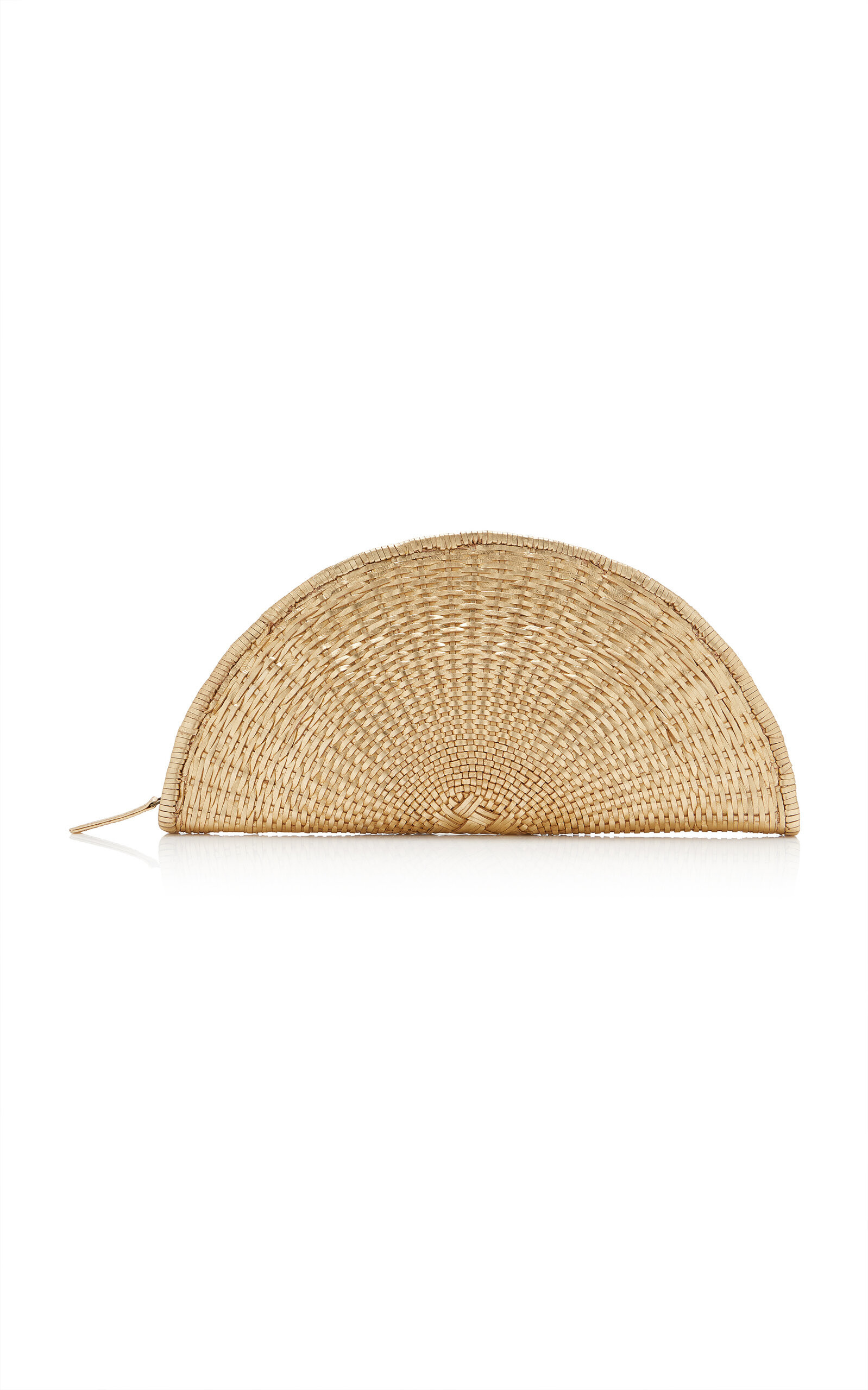Exclusive La Isla Perla Woven Leather Clutch | Moda Operandi (Global)