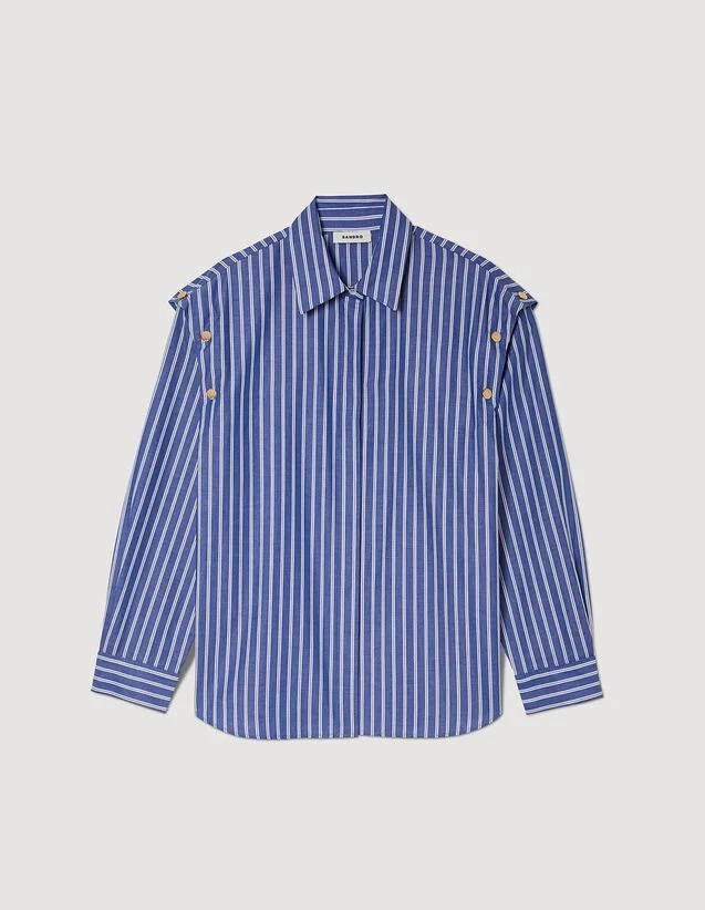 Striped shirt | Sandro-Paris US